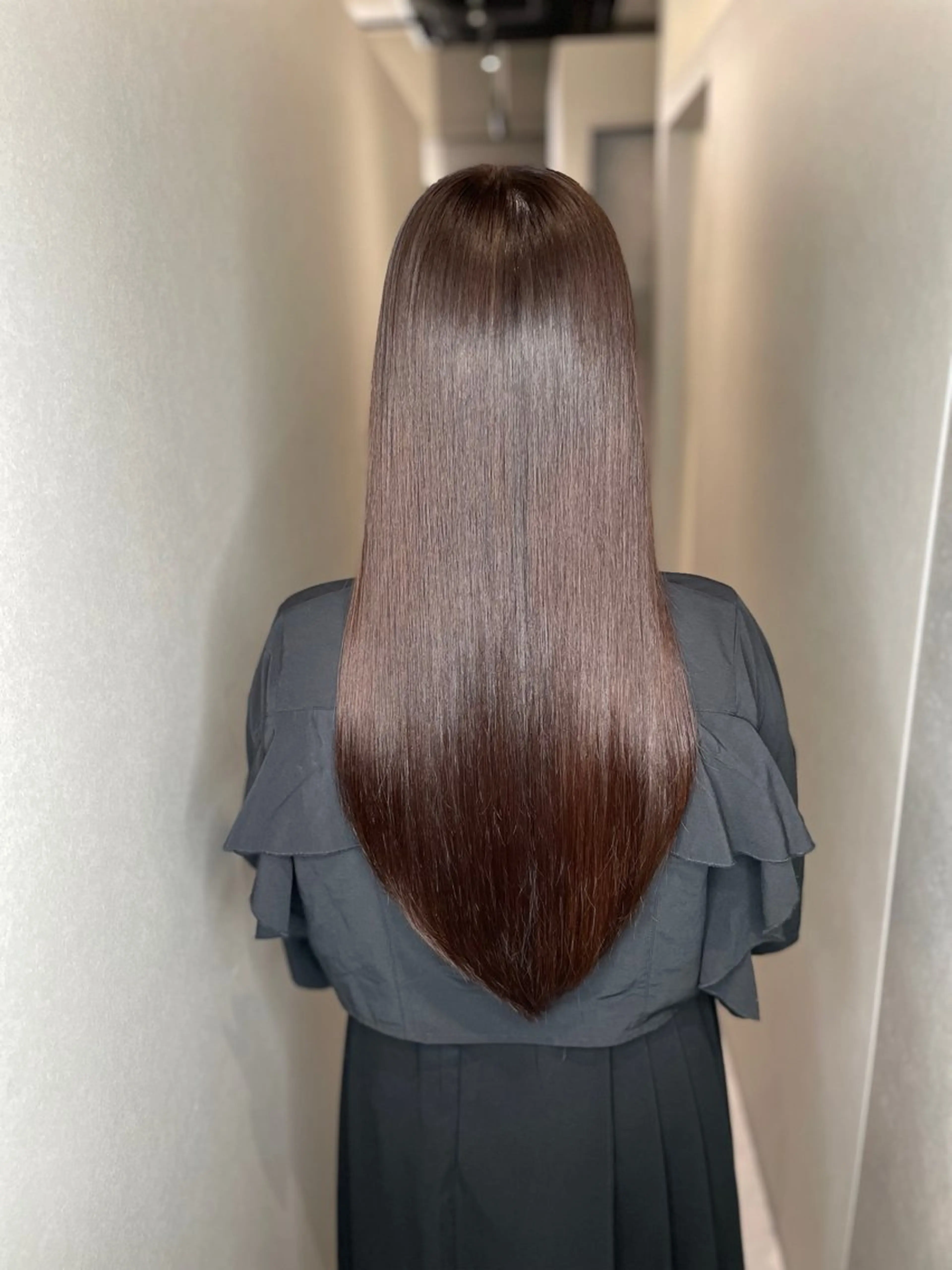 ロング カラー くせ毛 髪質改善 BOOTH share saron所属・今井 勝也のヘアスタイル