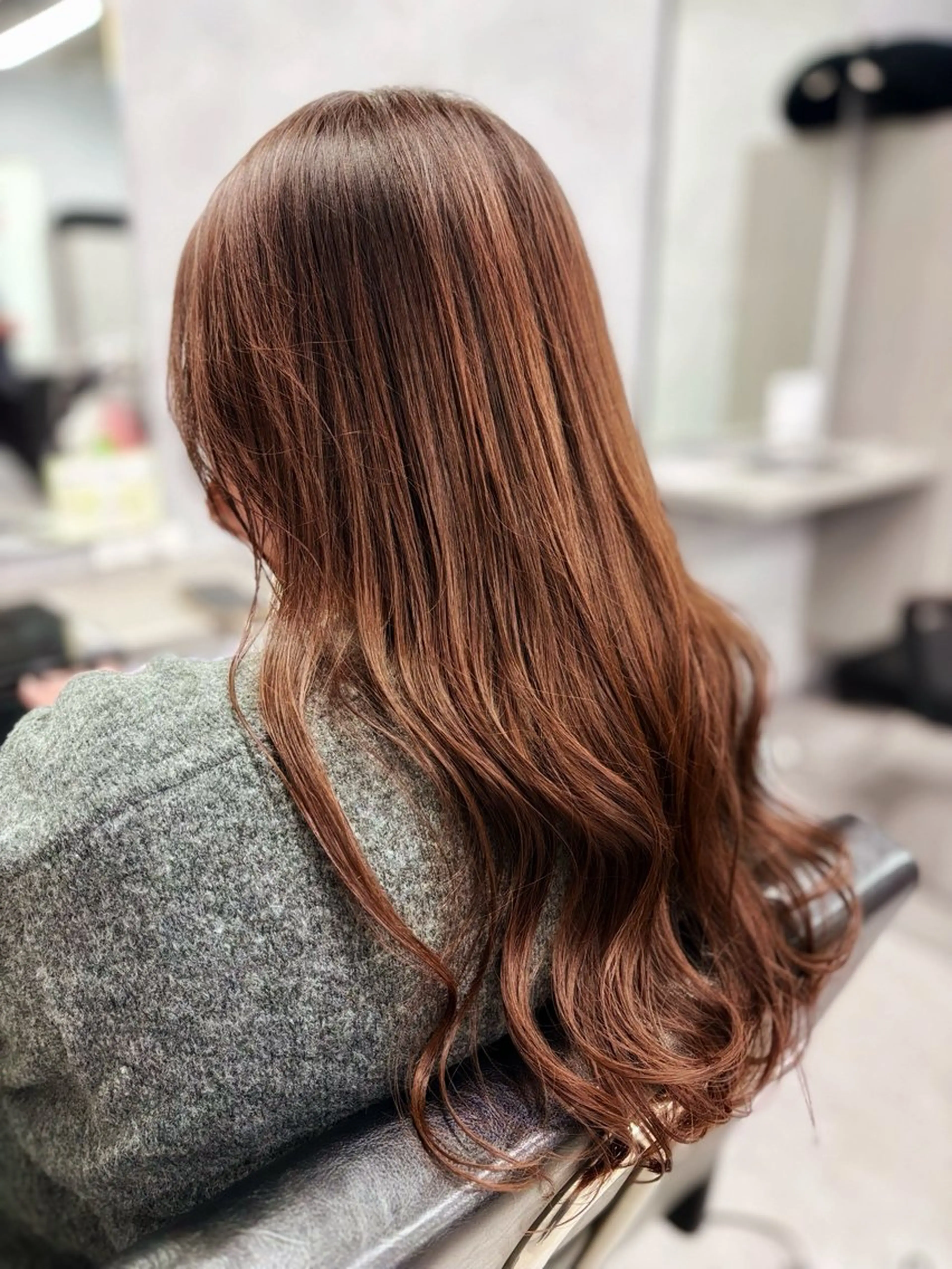 ロング カット ヘアカラー トリートメント オオバ｜ 理想寄せのヘアスタイル