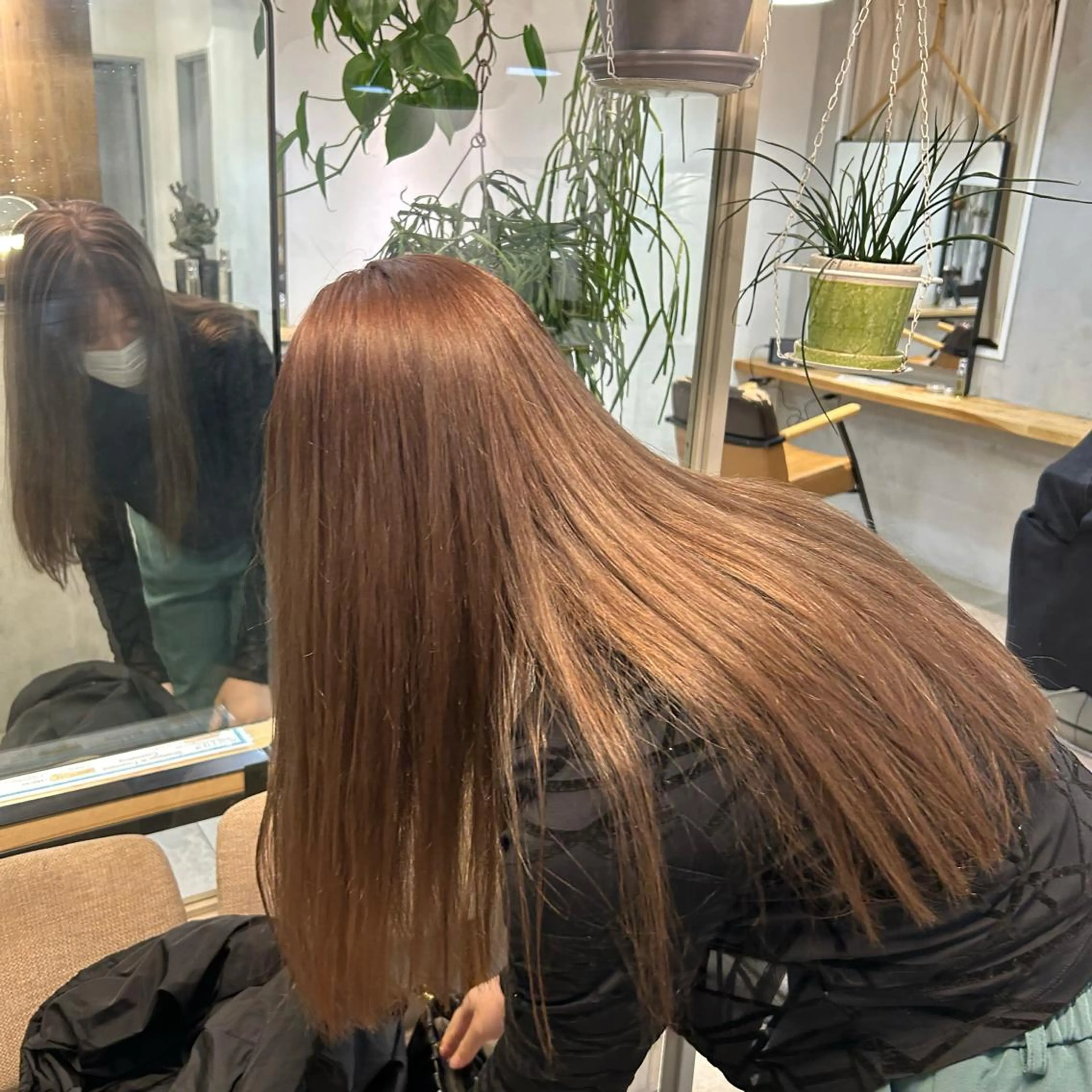 ロング カラー ヘアカラー じゅわっと暖色カラー 🍊Moemiのヘアスタイル
