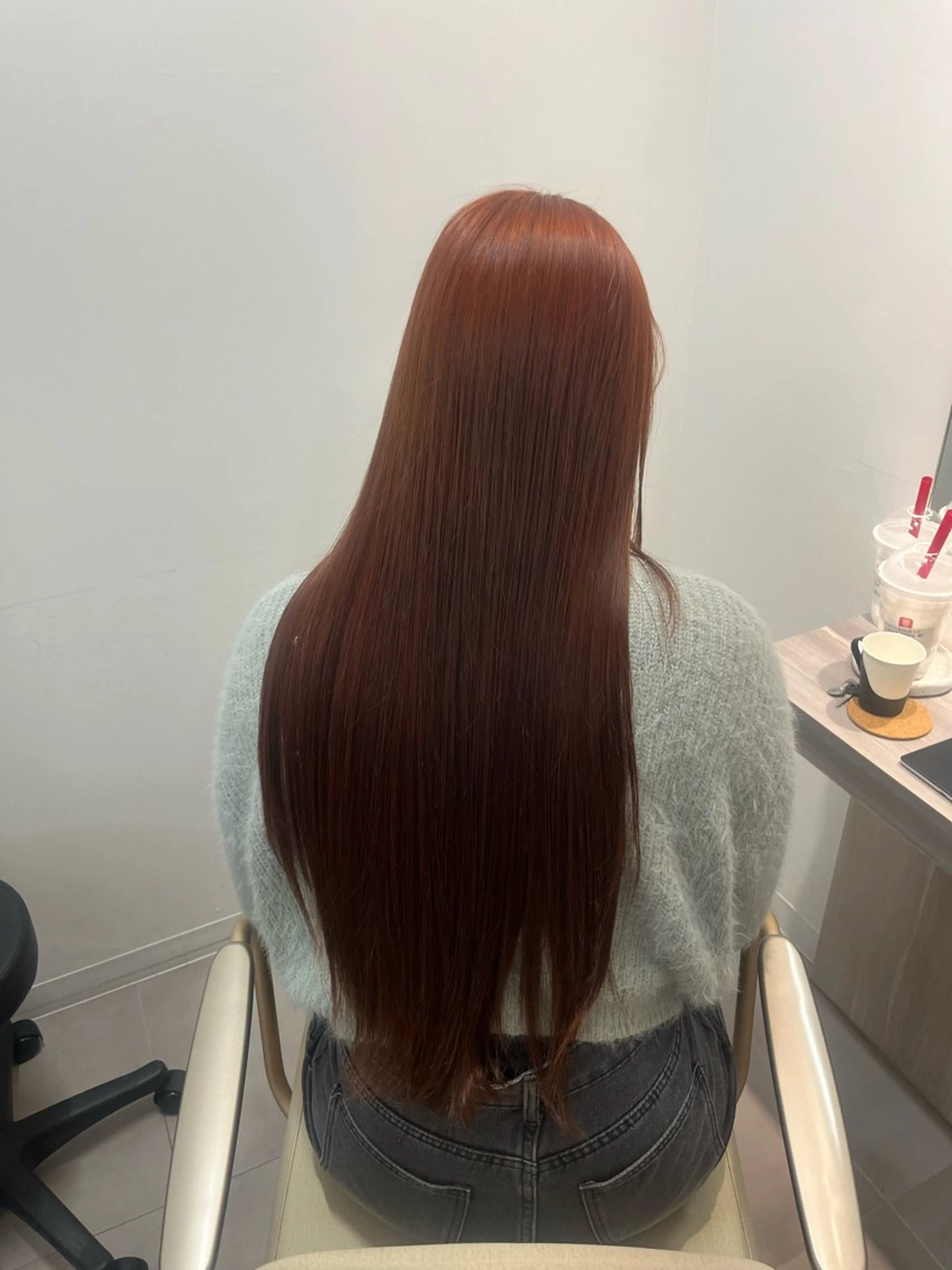 ロング カラー みう/仙台/暖色/ 艶髪/顔周りカット/のヘアスタイル