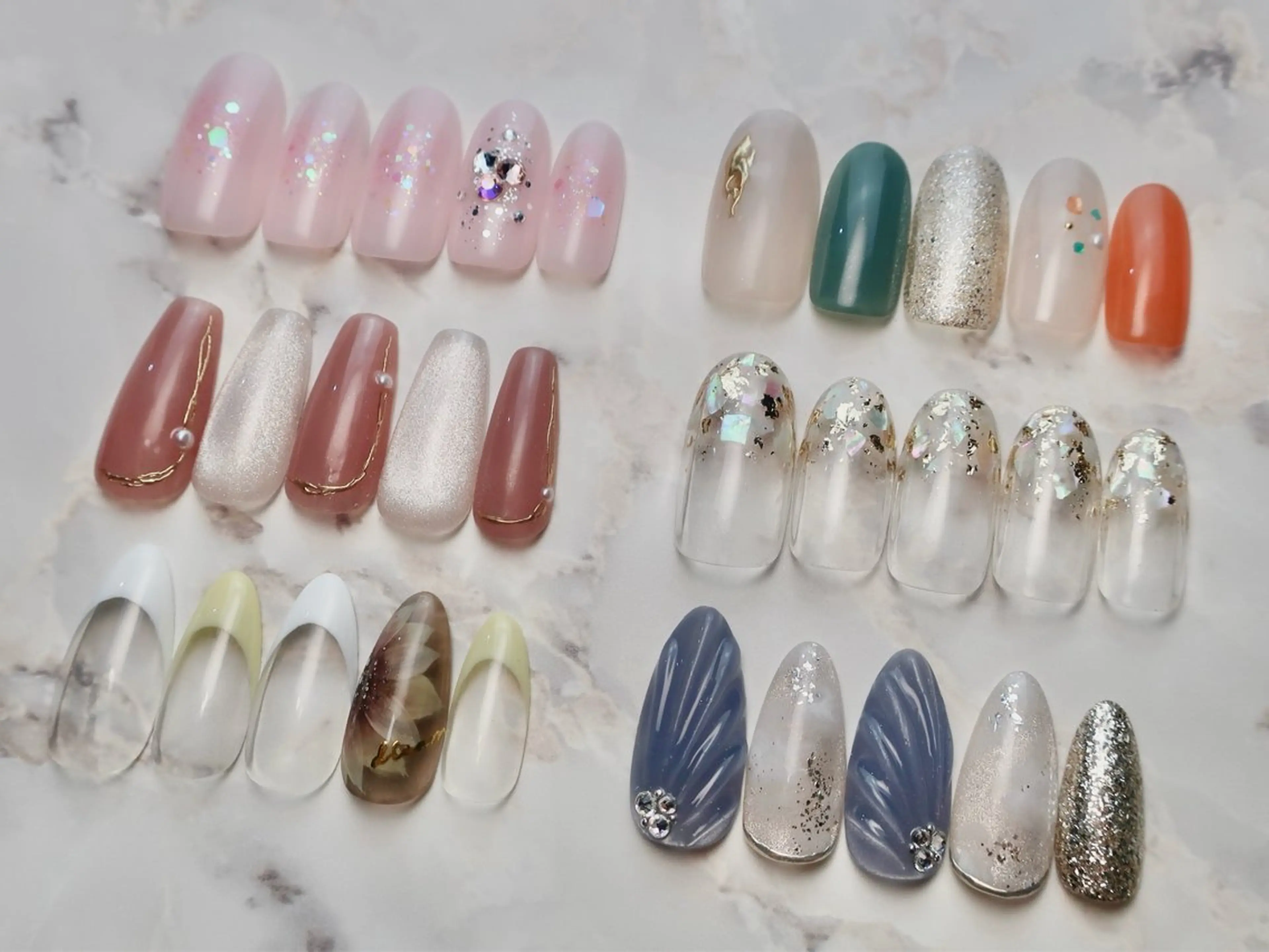 ネイル ハンドネイル nail salon ワンミリオンのネイルデザイン