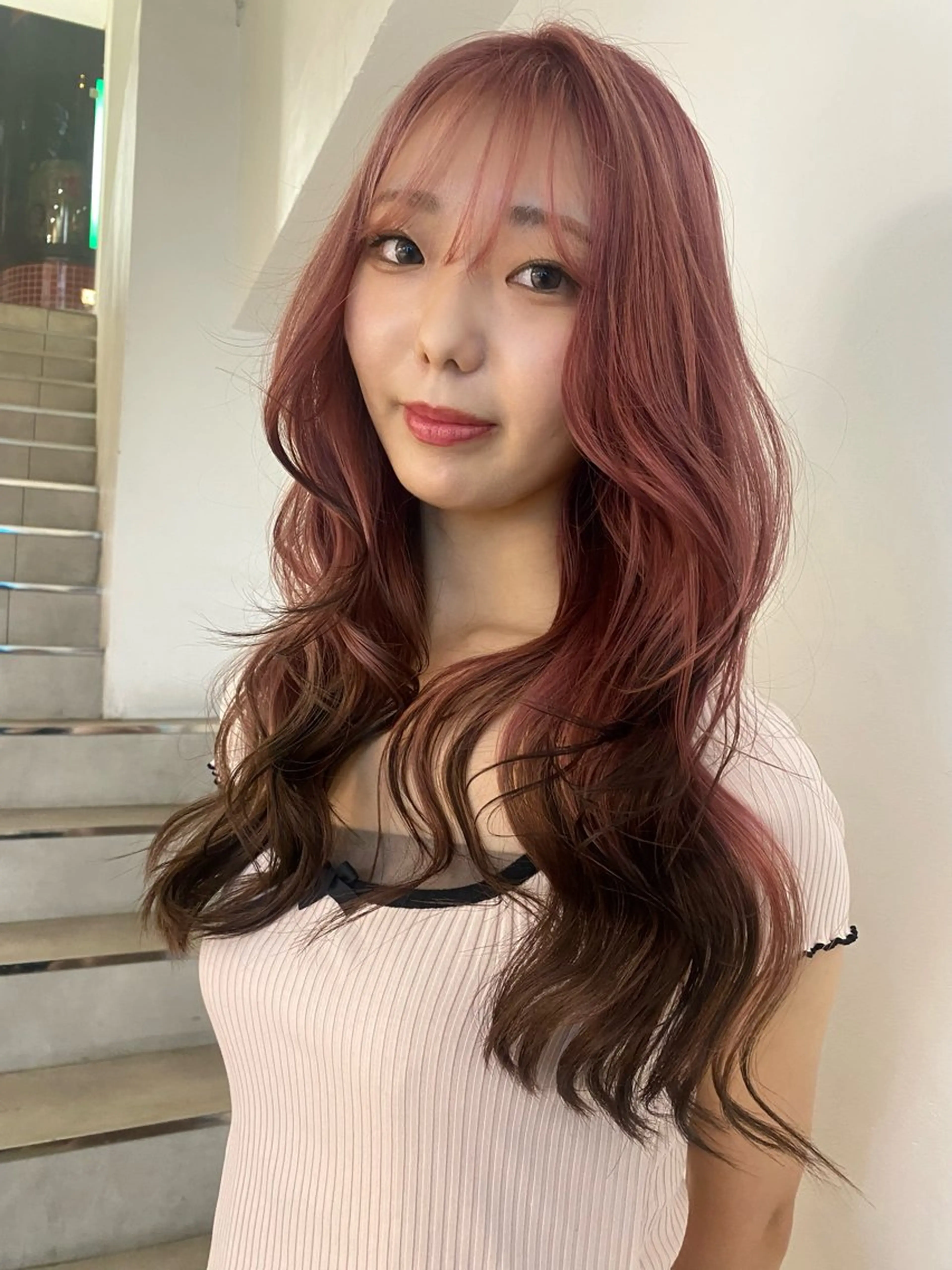 ロング カラー ヘアカラー ⭐️SORA⭐️ nail★colorのネイルデザイン