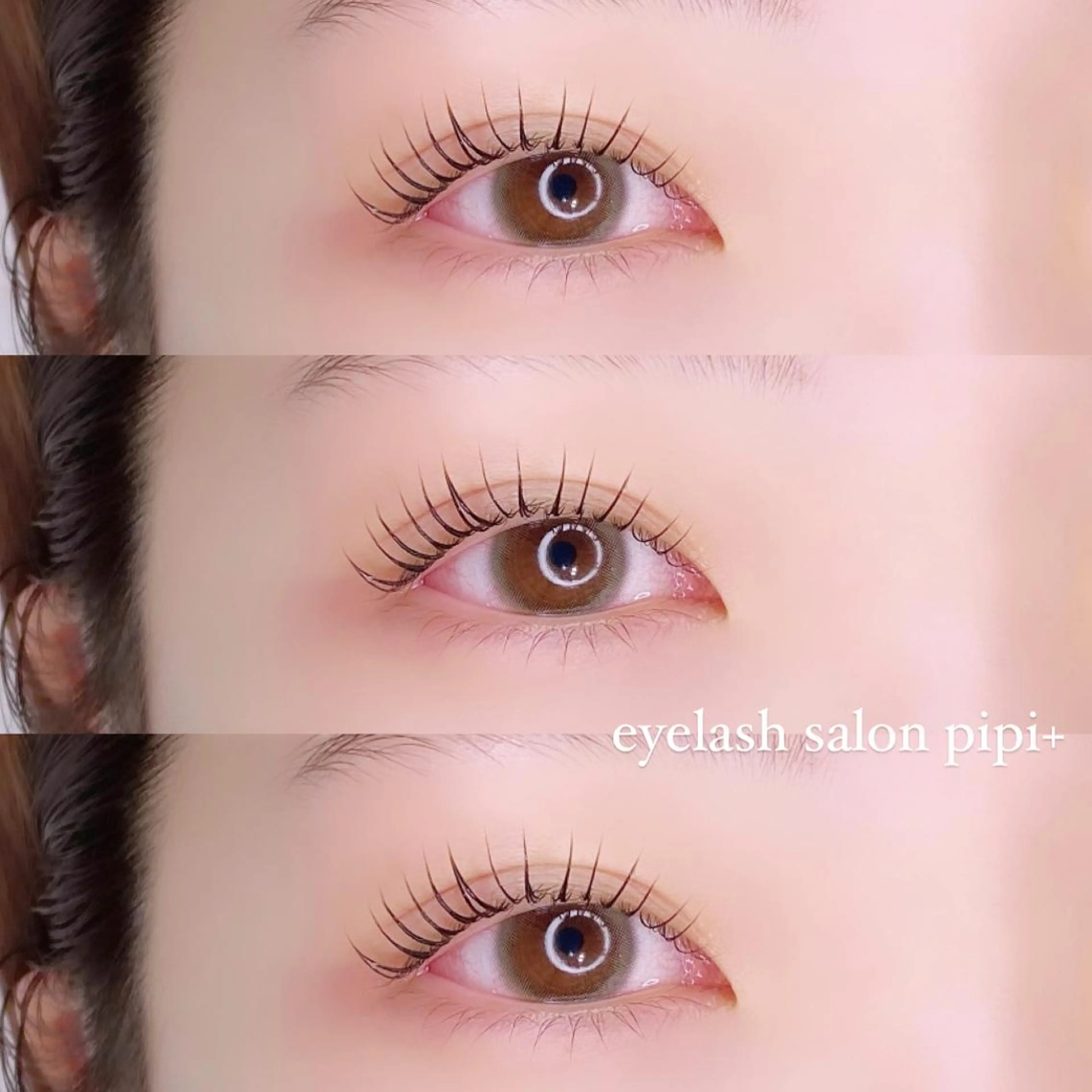 マツエク・マツパ パリジェンヌラッシュリフト ponopipi 小倉店のマツエク・マツパデザイン