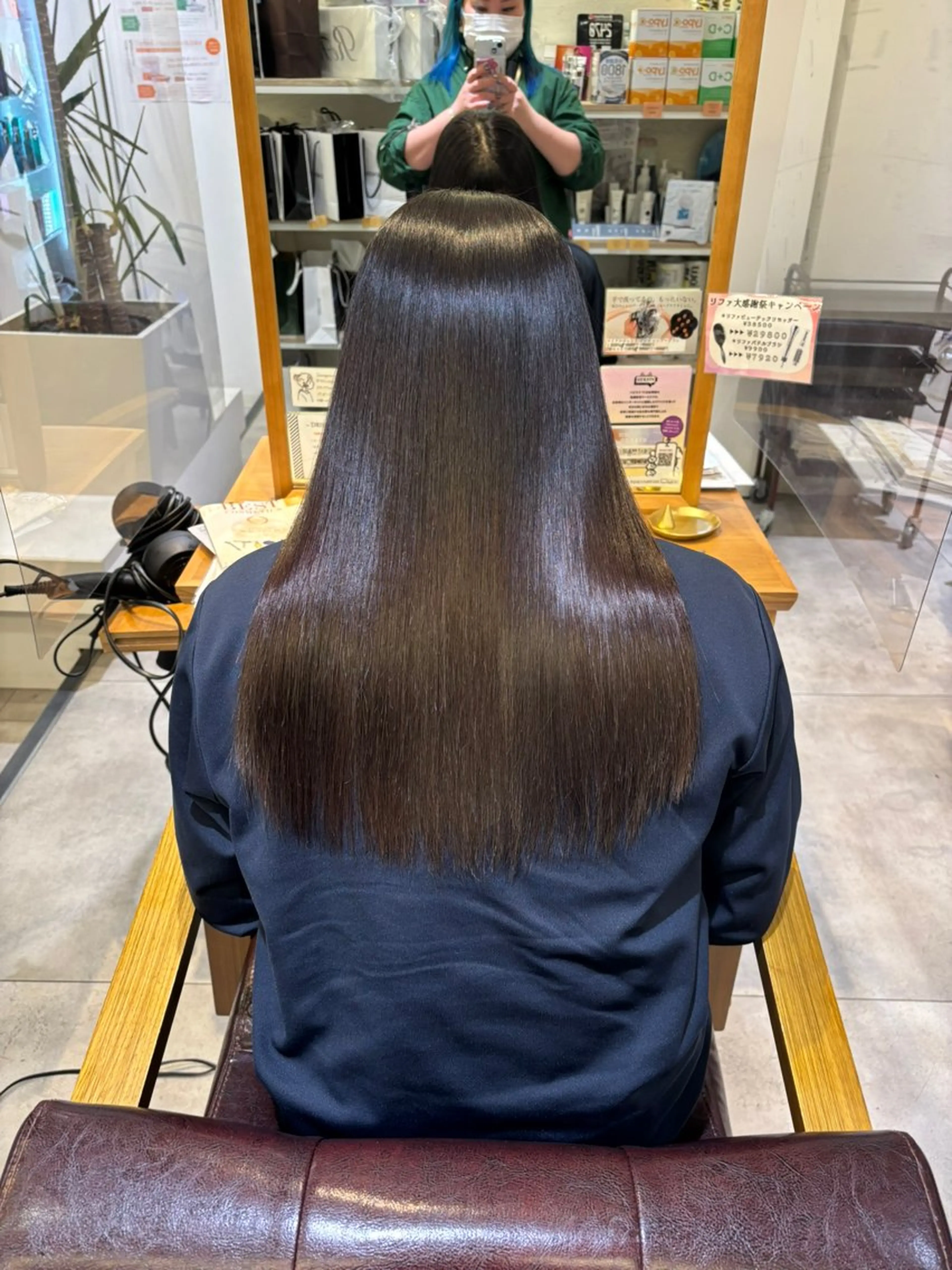 ロング パーマ BLENDby happiness所属・KAORU/絹髪 /髪質改善/奈良のヘアスタイル