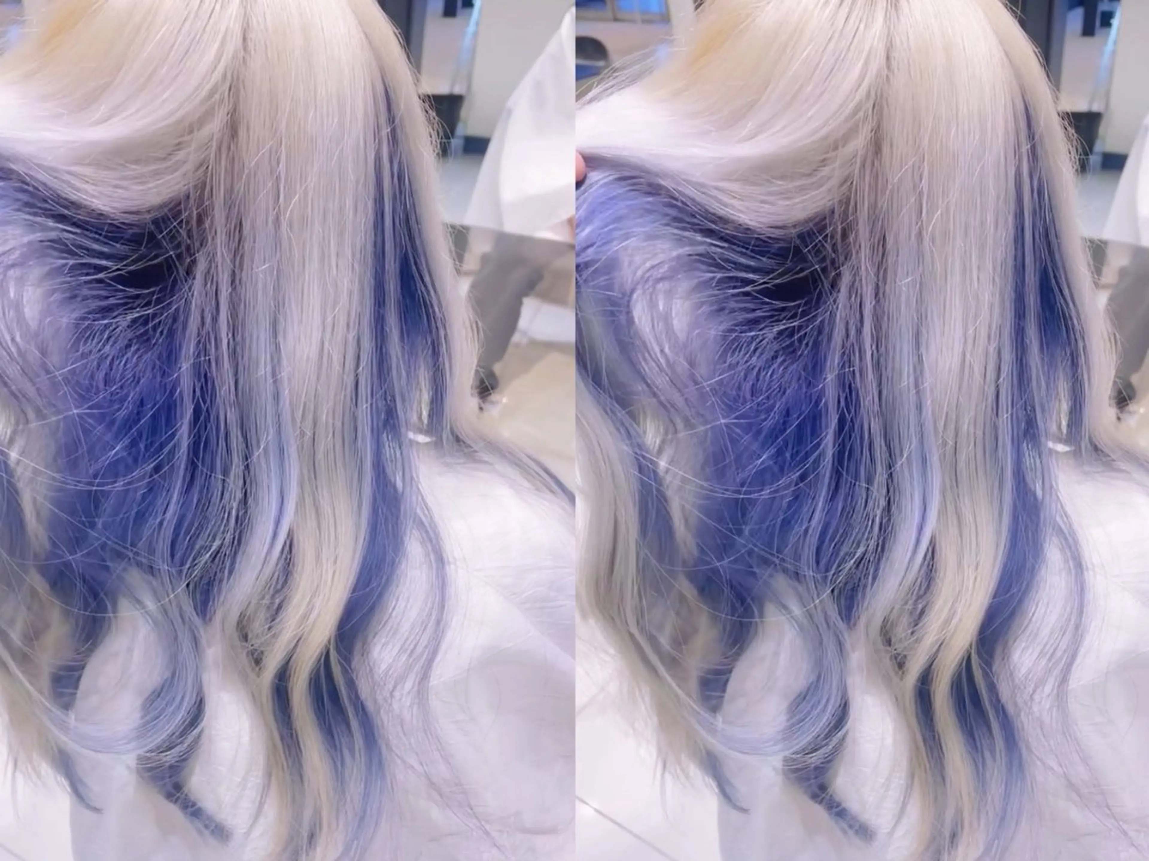 カラー 🐣栄/ハイトーン カラー/そうた🐣‪のヘアスタイル