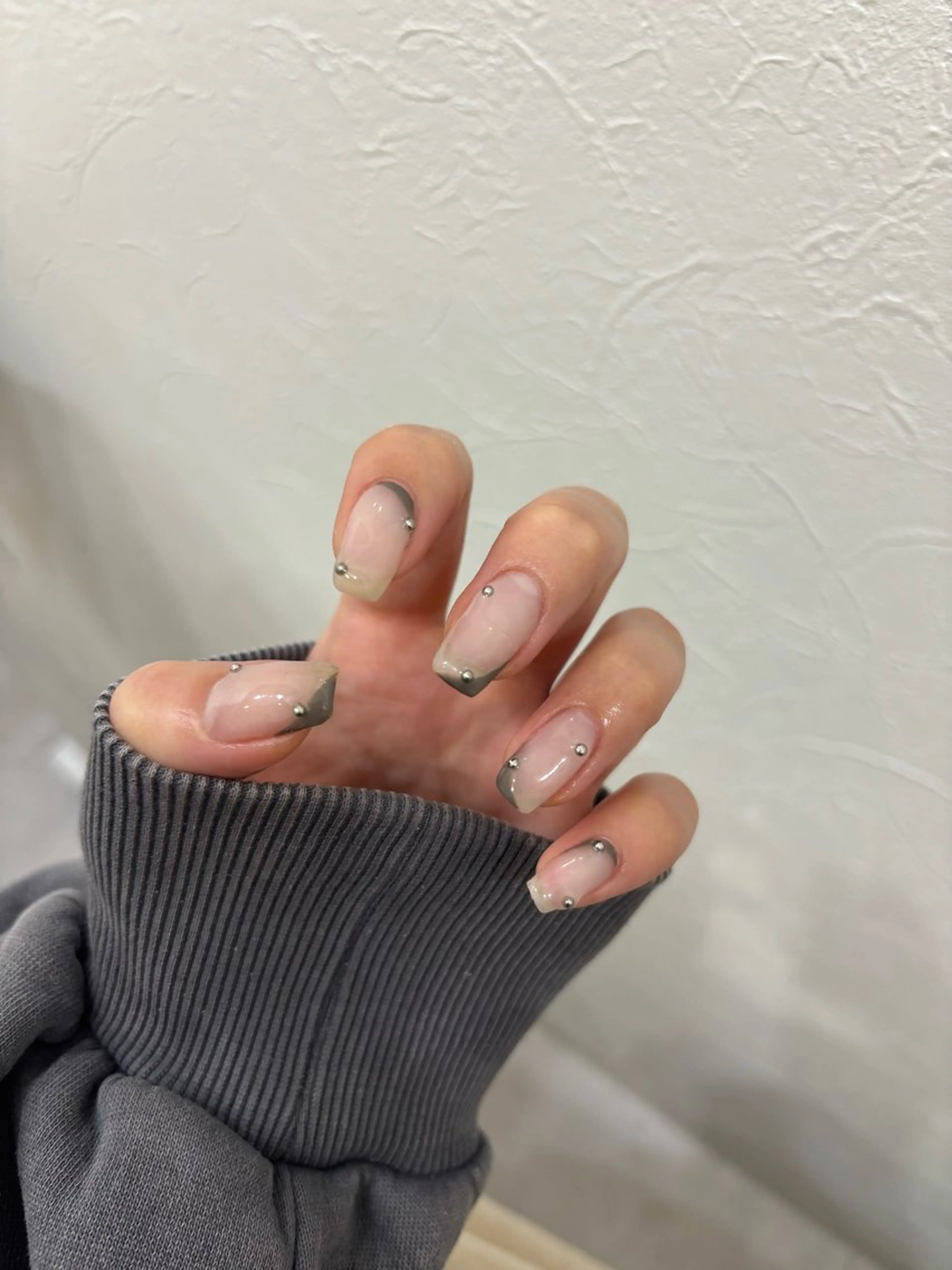 ネイル アートネイル フレンチネイル シンプルネイル THREE.所属・THREE nailのネイルデザイン