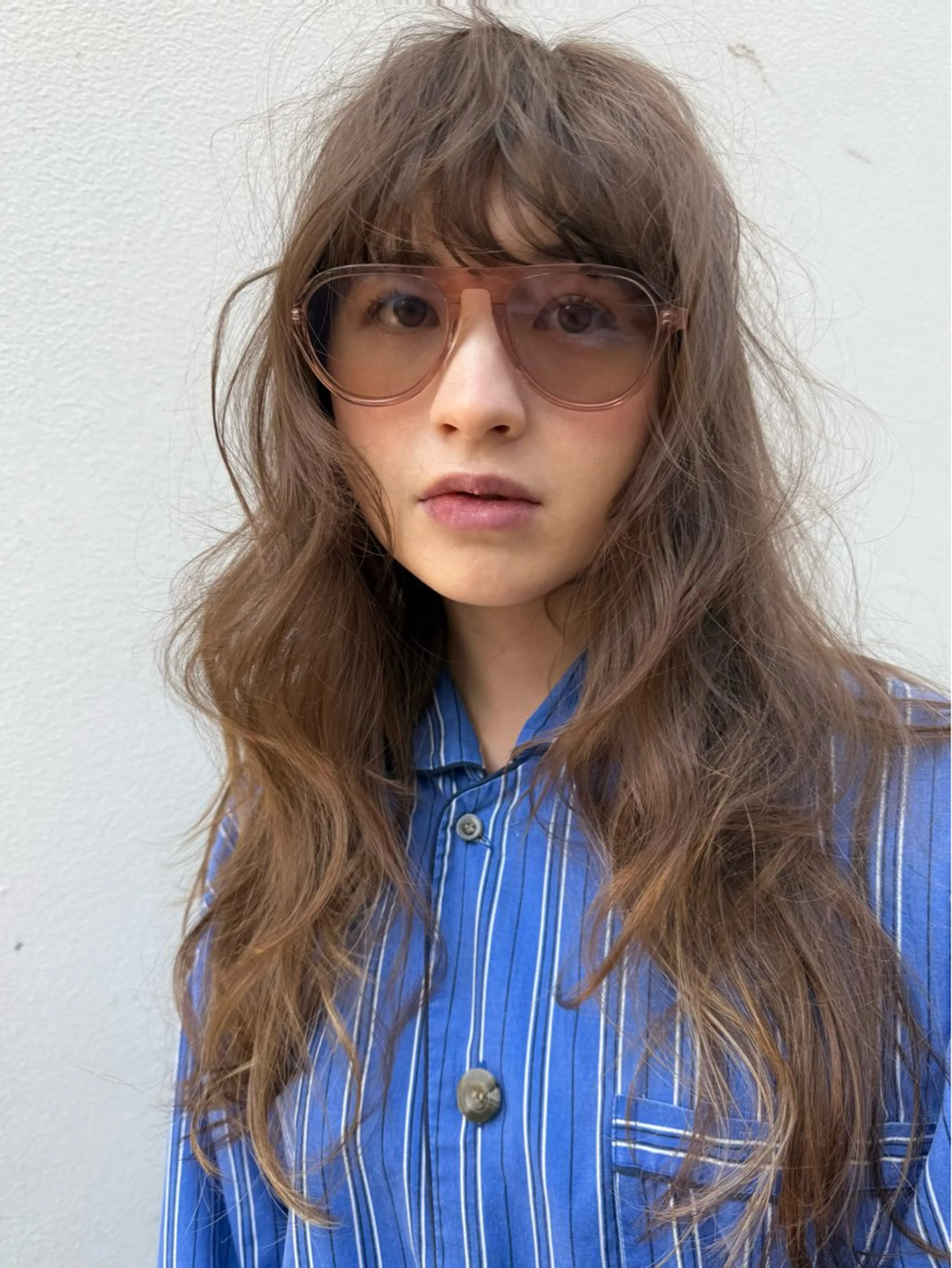 パーマ カット ヘアカラー トリートメント 森貴裕/ベージュ/ パーマ/オリーブのヘアスタイル