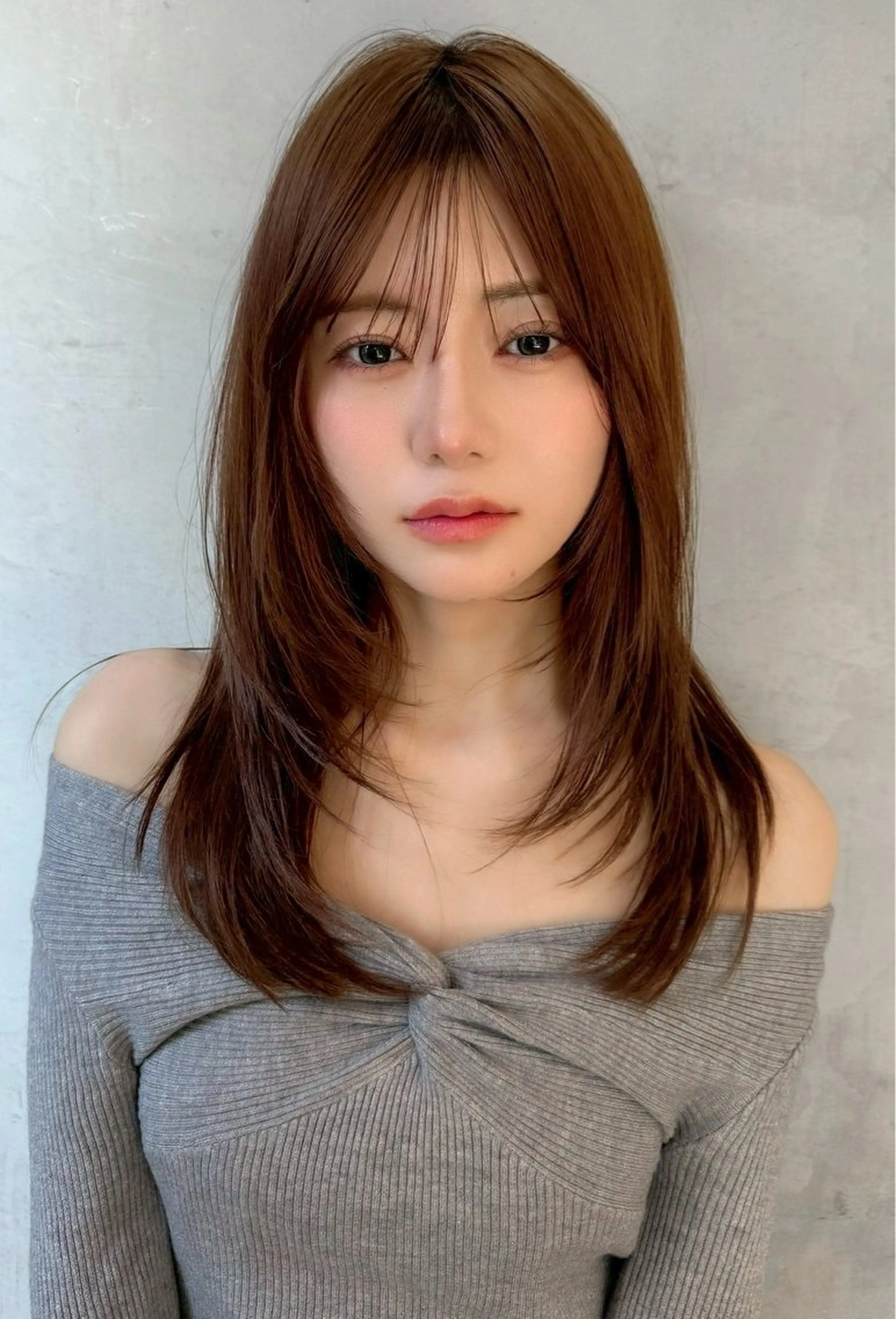 ミディアム カット ヘアカラー トリートメント ヘッドスパ taiga ショート /レイヤー/矯正🌈のヘアスタイル