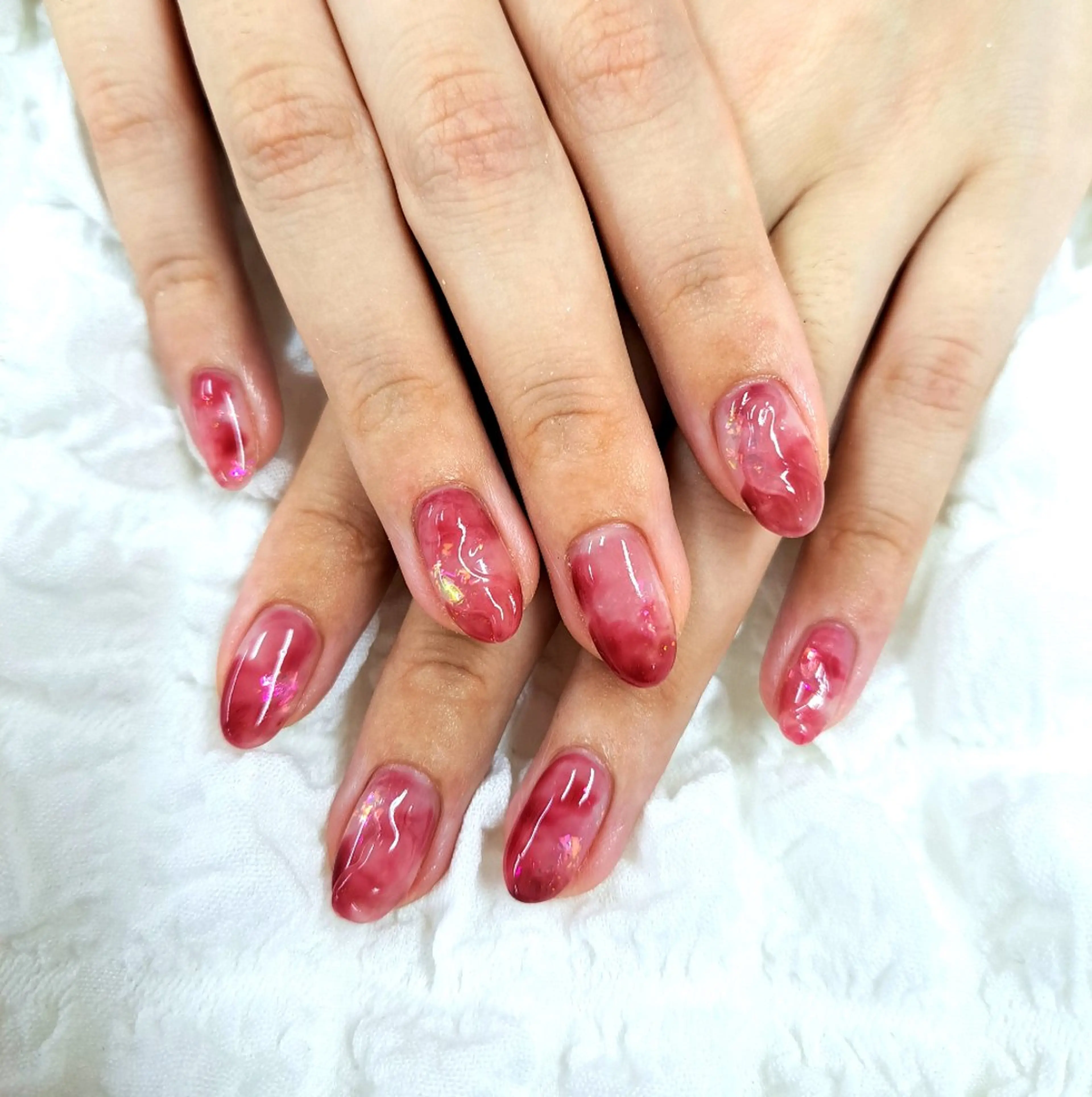 ネイル アートネイル フットネイル ジェルネイル 持ち込み ニュアンスネイル 河野ちえ (雑誌掲載サロン)のネイルデザイン