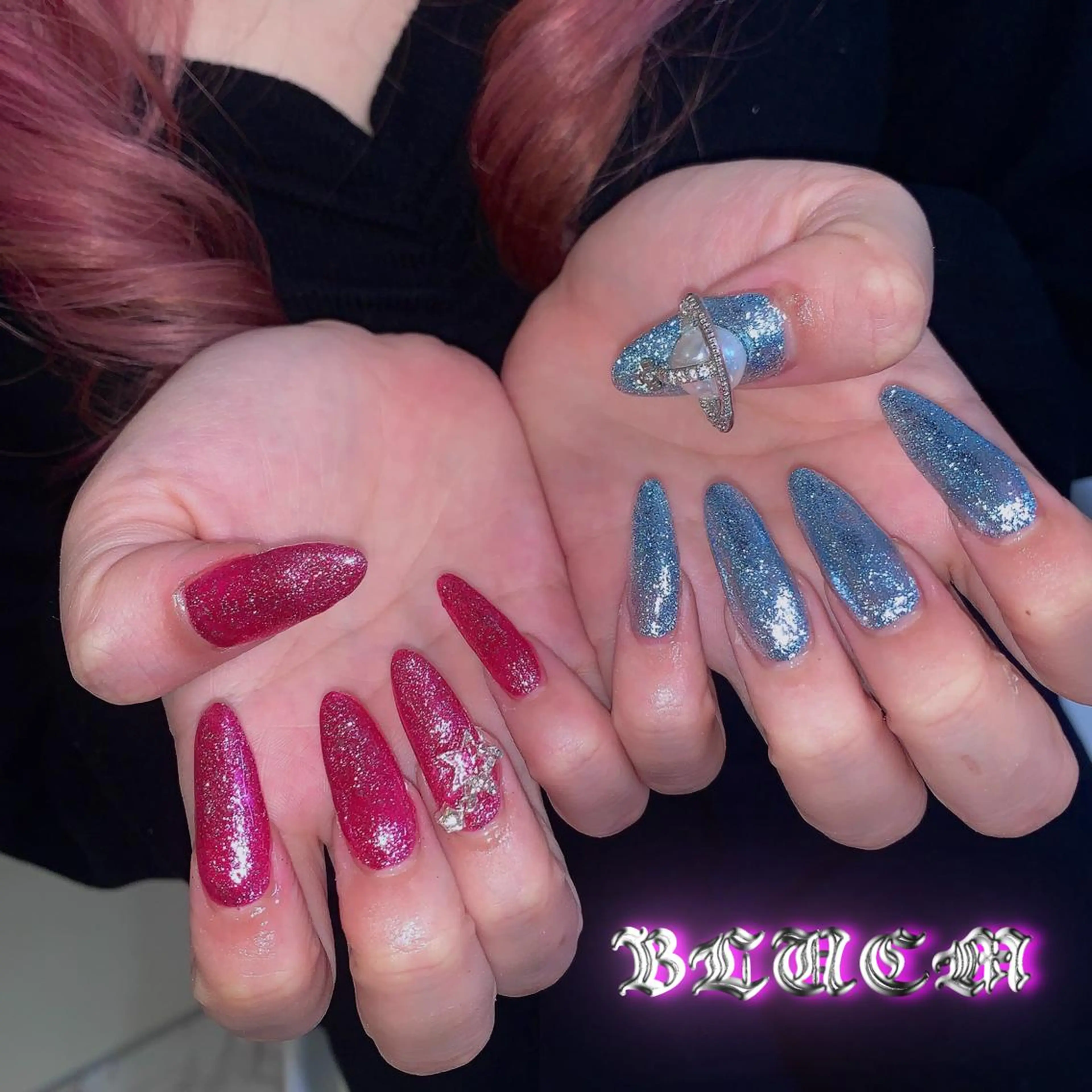 ネイル BLUEM なな🐶のネイルデザイン