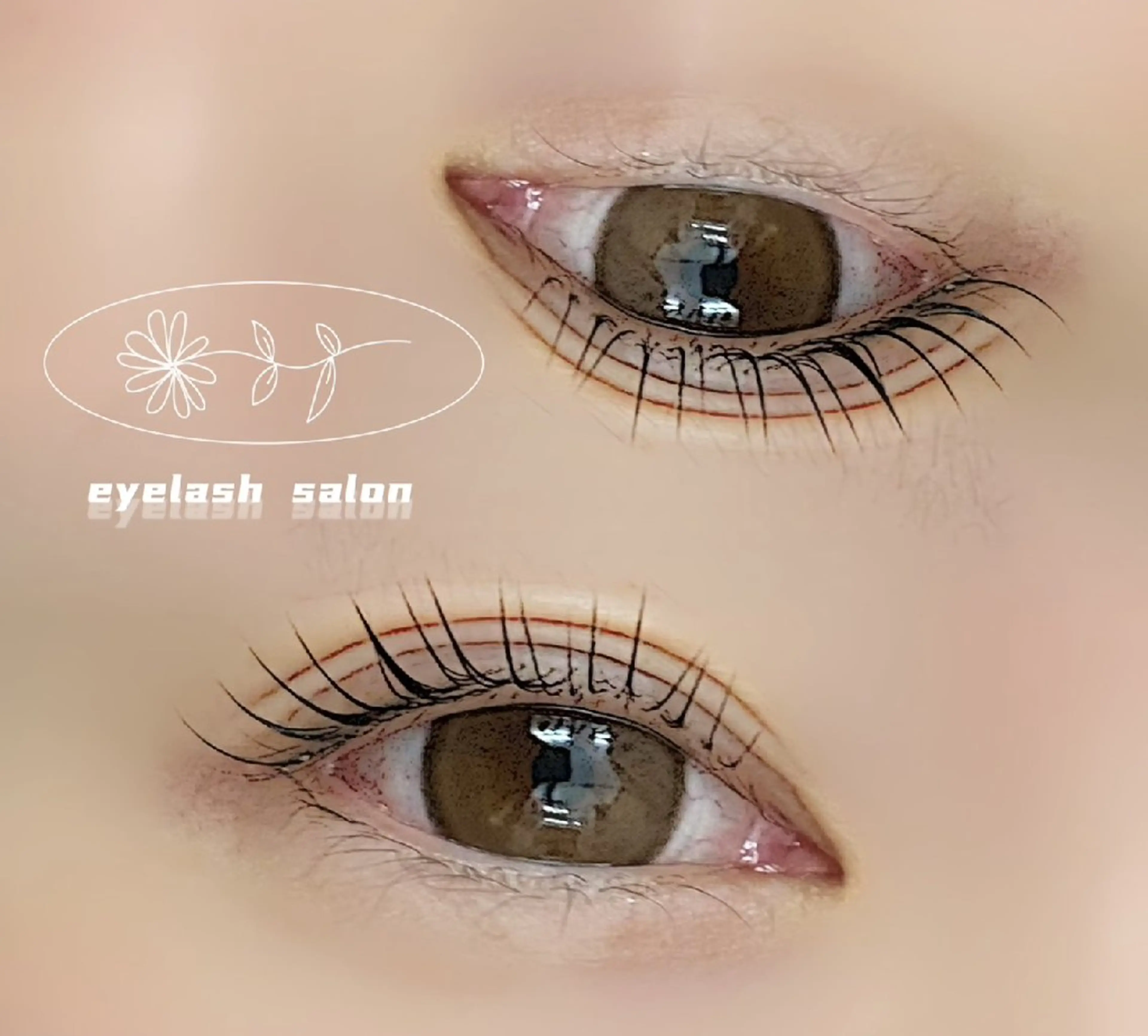 マツエク・マツパ 一重×まつ毛パーマ Viva所属・Viva まつげとまゆげサロンのマツエク・マツパデザイン