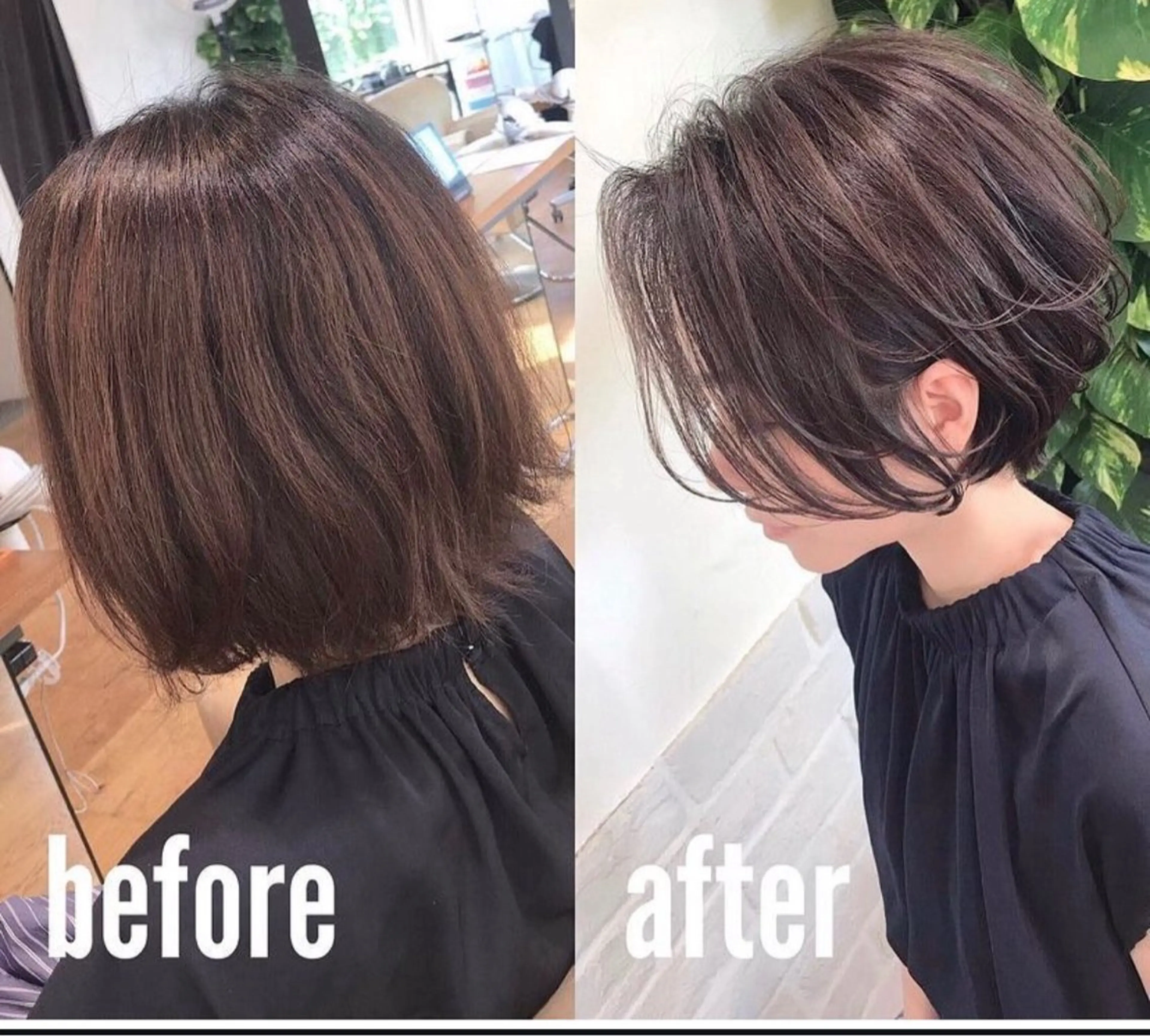 ショート 無料カットモデル /小顔ショート/荒砂のヘアスタイル