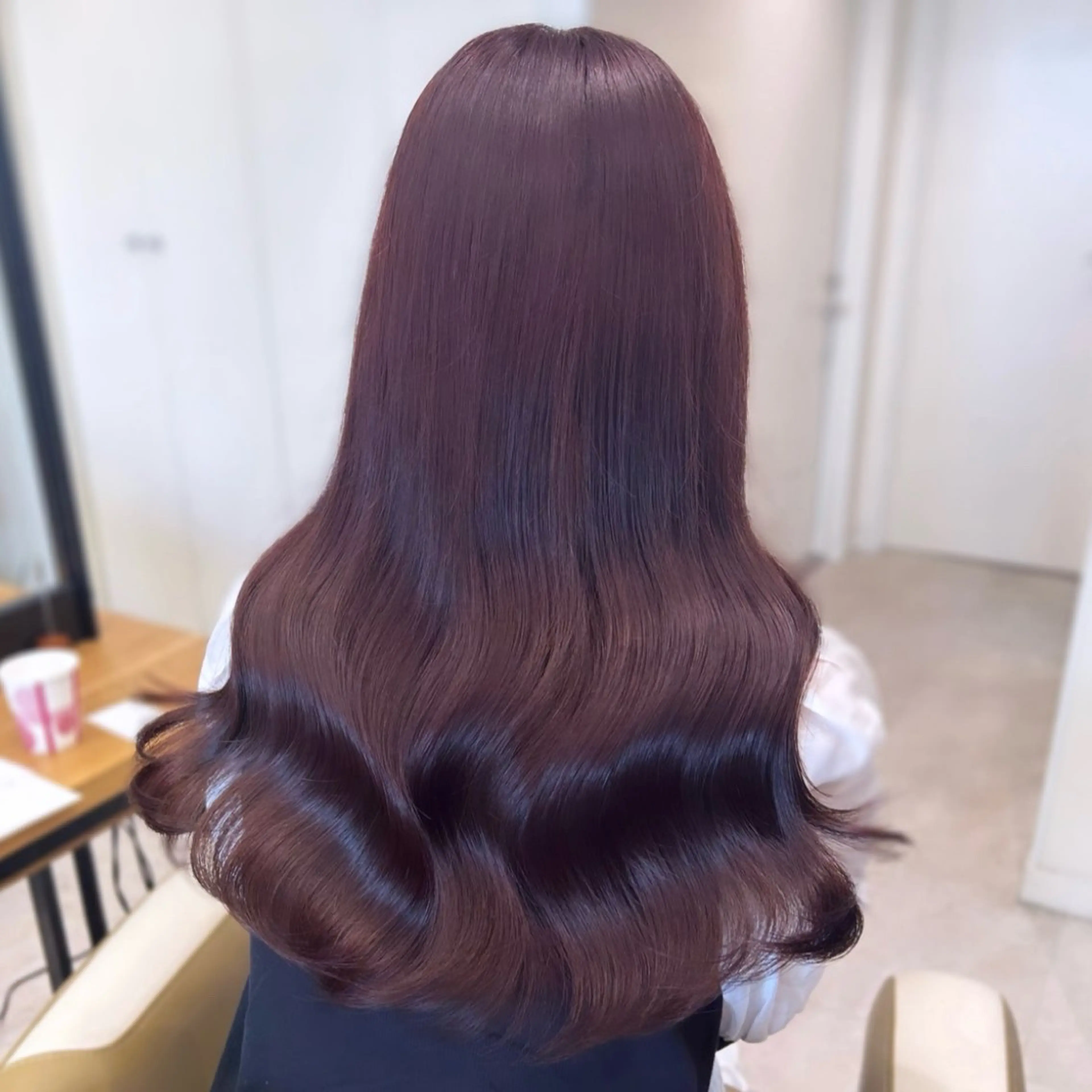 ロング カラー ブリーチ ブリーチなしカラー ブリーチなしWカラー 🎀韓国ヘア/amiのヘアスタイル