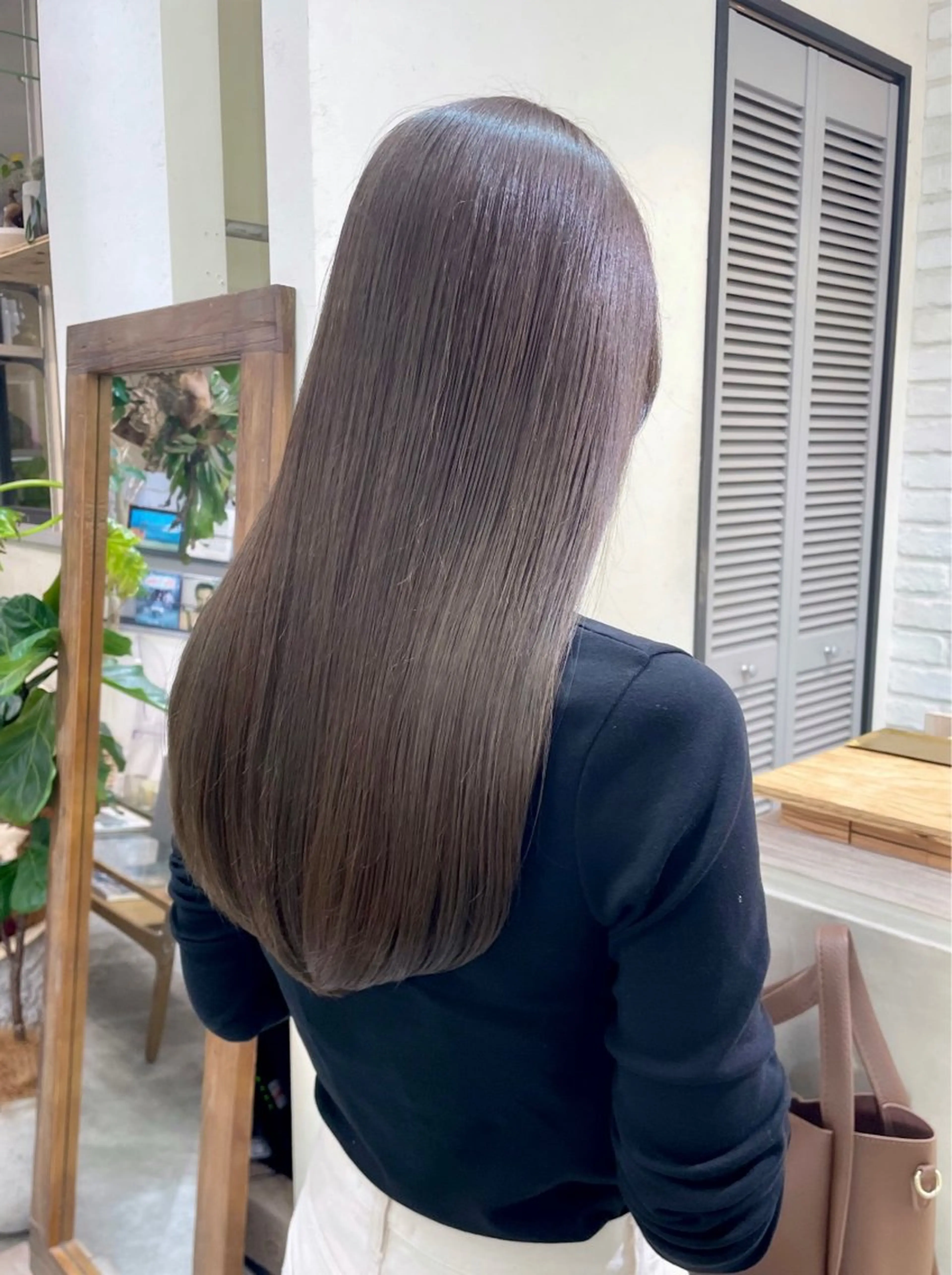 ロング カラー ブリーチ ケアカラー 透明感カラー グレージュ ブリーチなしカラー ヘアカラー トリートメント カノン/アニオタ 美容師︎🧡のヘアスタイル