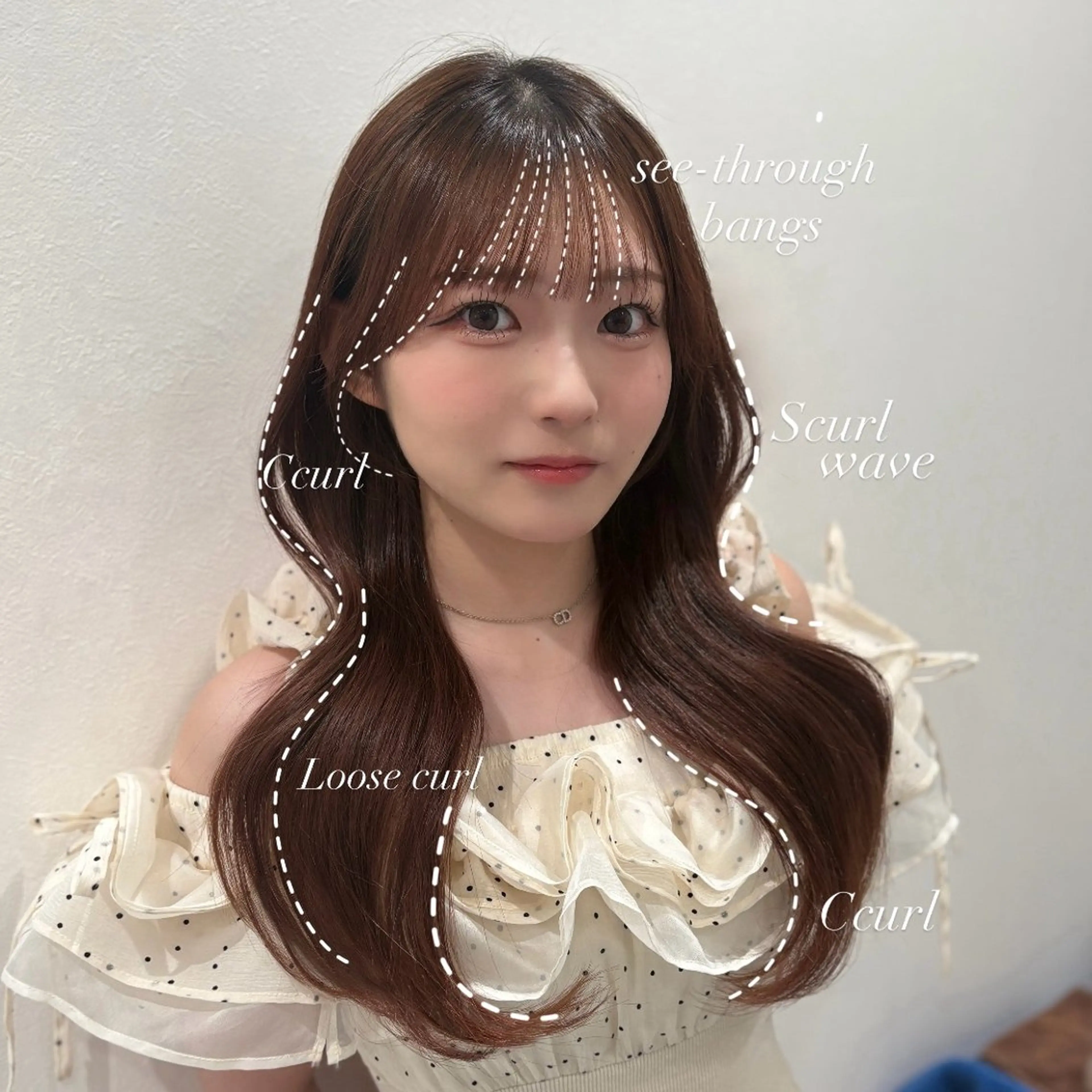 ロング カット navi/レイヤー ハッシュカット/愛華のヘアスタイル