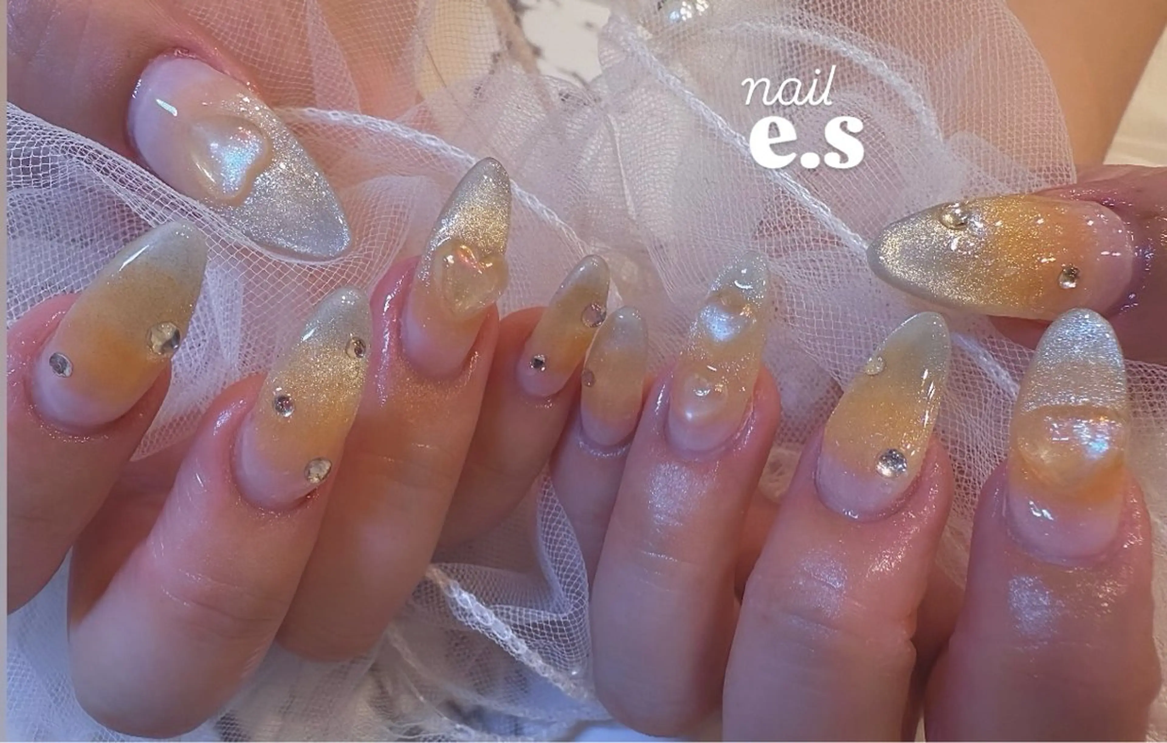 ネイル ワンホンネイル ハンドネイル nail e.sのネイルデザイン