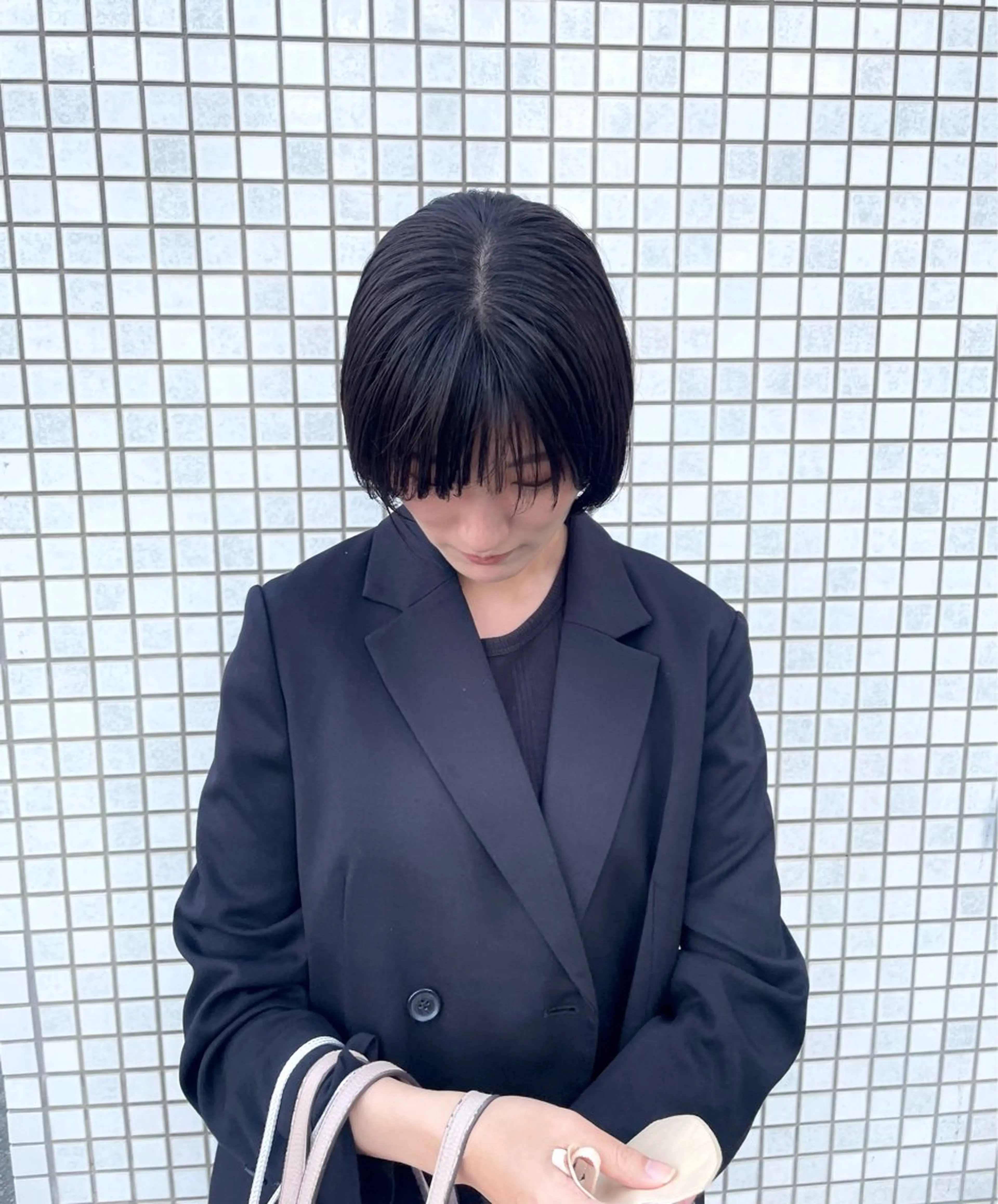 ショート ヒナゴ トヨカズのヘアスタイル