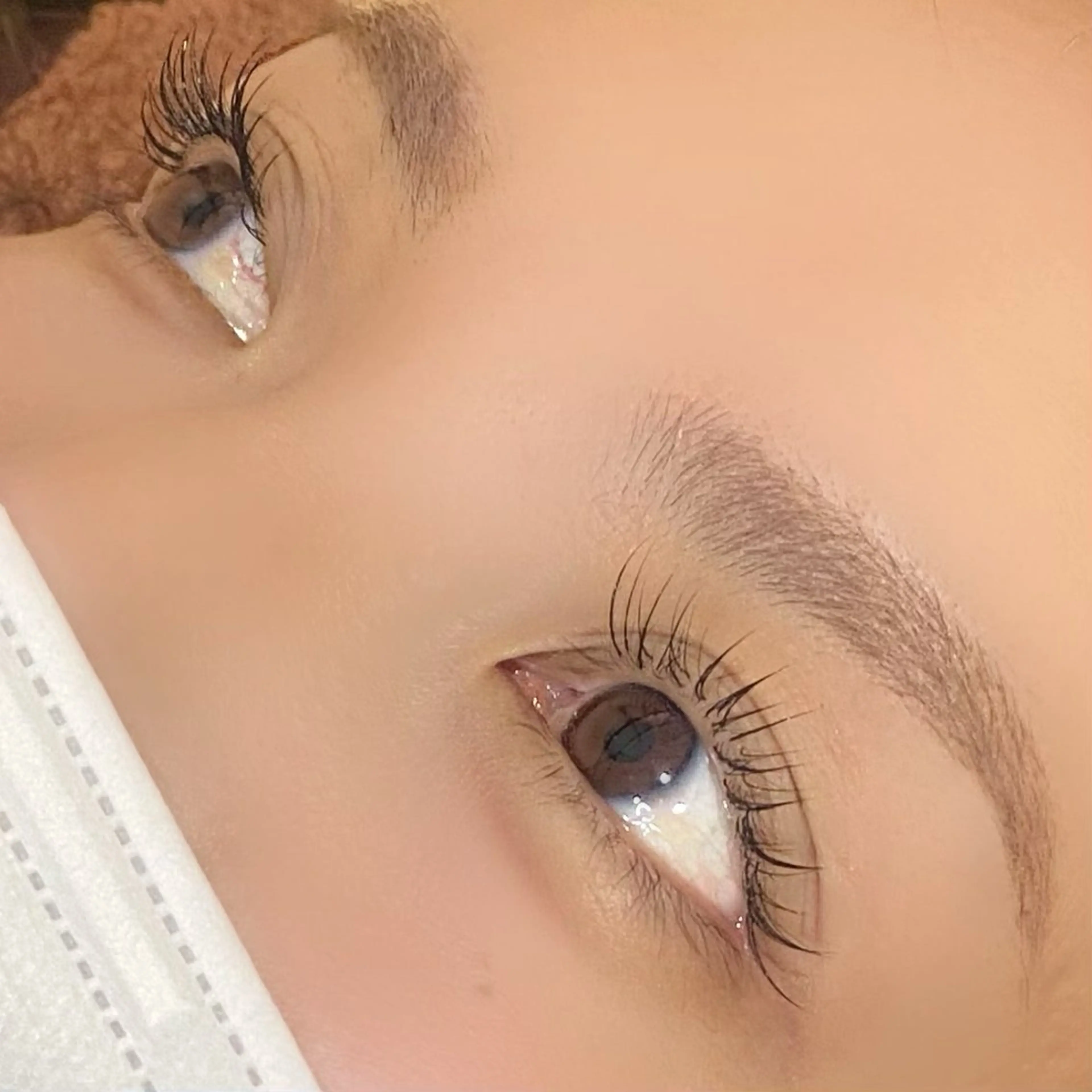 マツエク・マツパ Bカール ナチュラル マツエク ahu 聖莉菜のマツエク・マツパデザイン