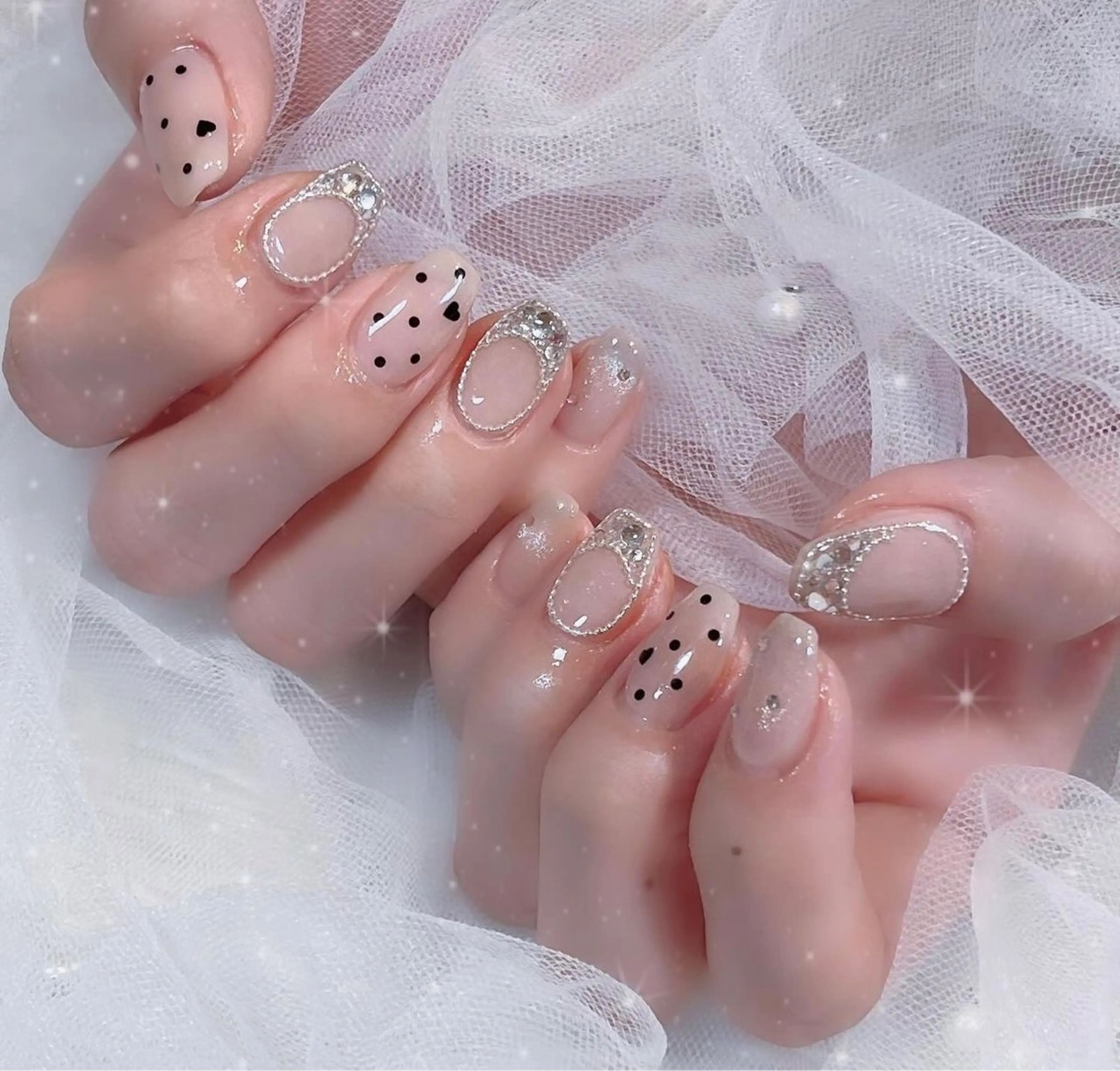 【Hand】初回ソフトジュルオフ無料　ワンホンネイルの写真