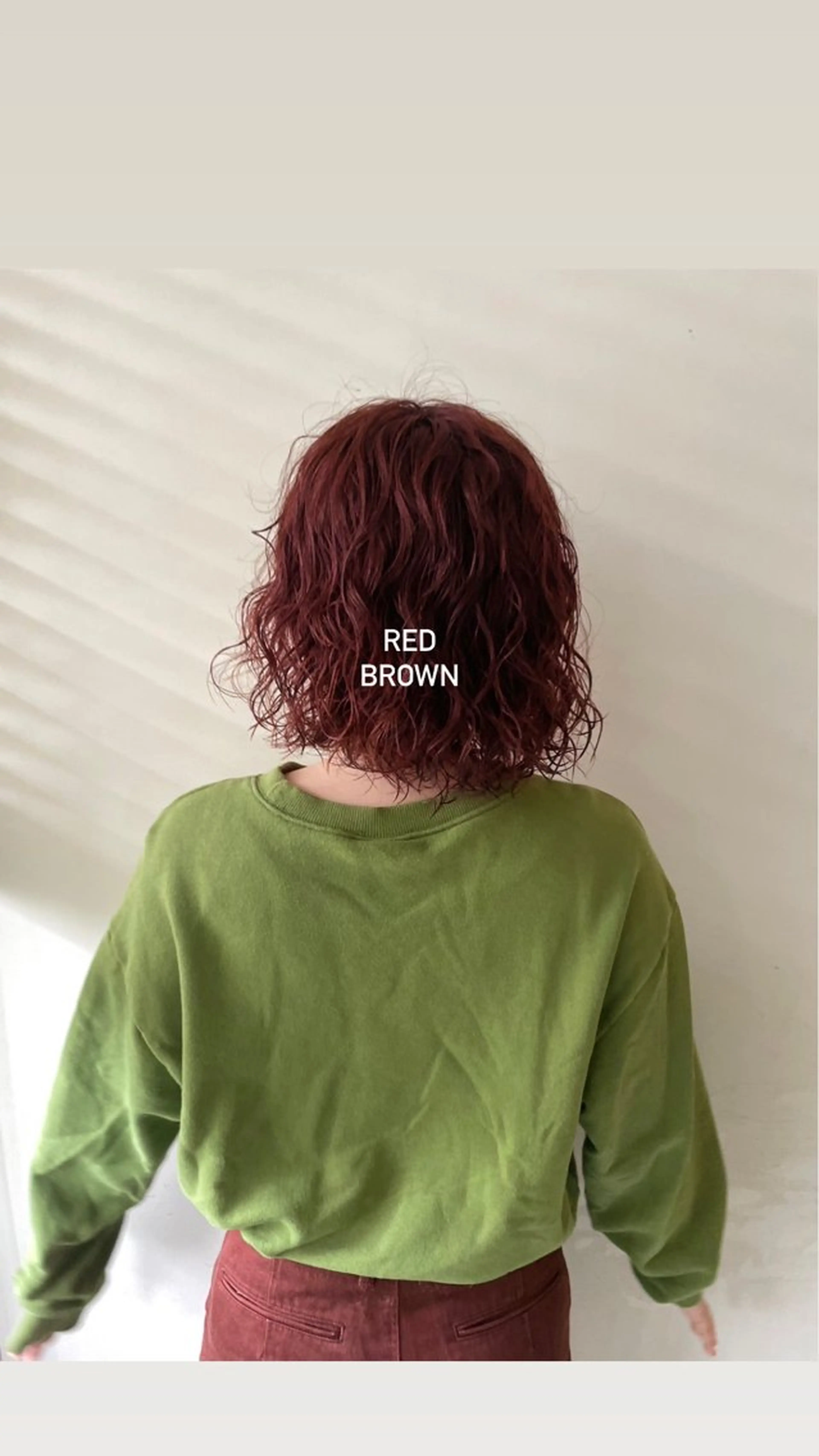 カラー ブラウンカラー レッドカラー kchiara所属・yura /レイヤーカットのヘアスタイル