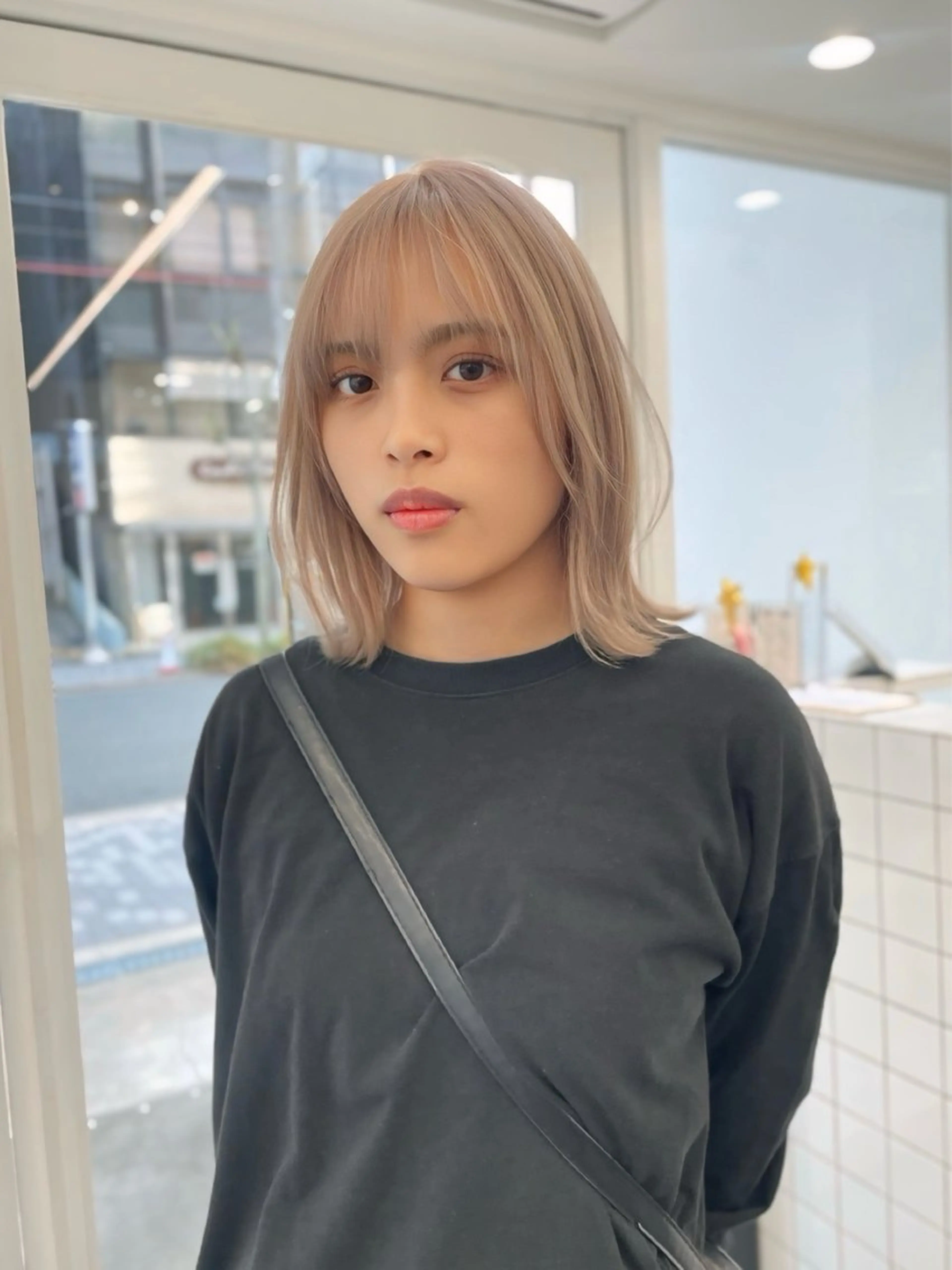 カラー ヘアカラー ハイトーンカラー/ ケアブリーチのヘアスタイル