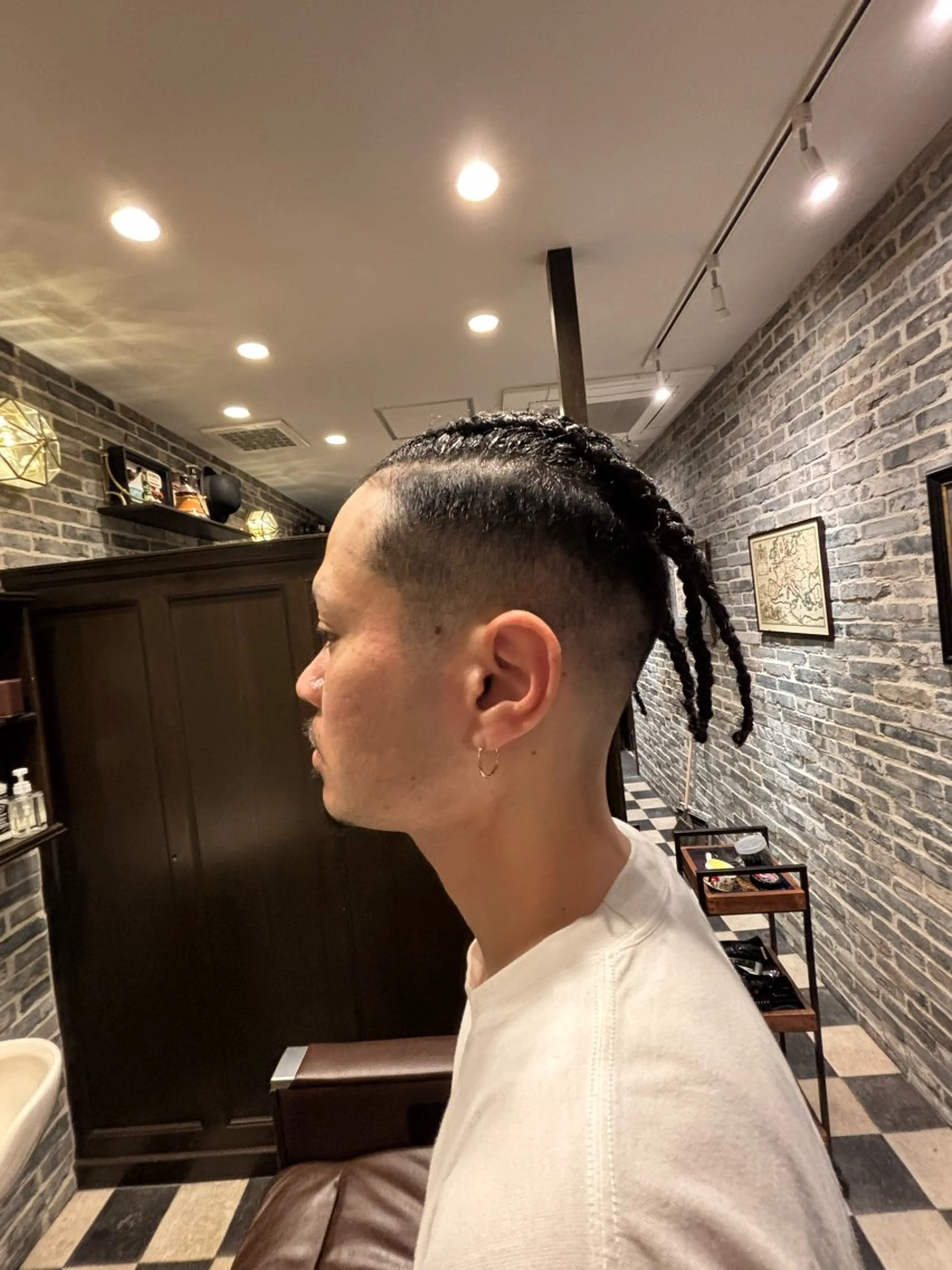 ショート メンズ millionbucks barbershop 上野店所属・【無料/特殊ヘア/ 上野/バーバー】東山のヘアスタイル