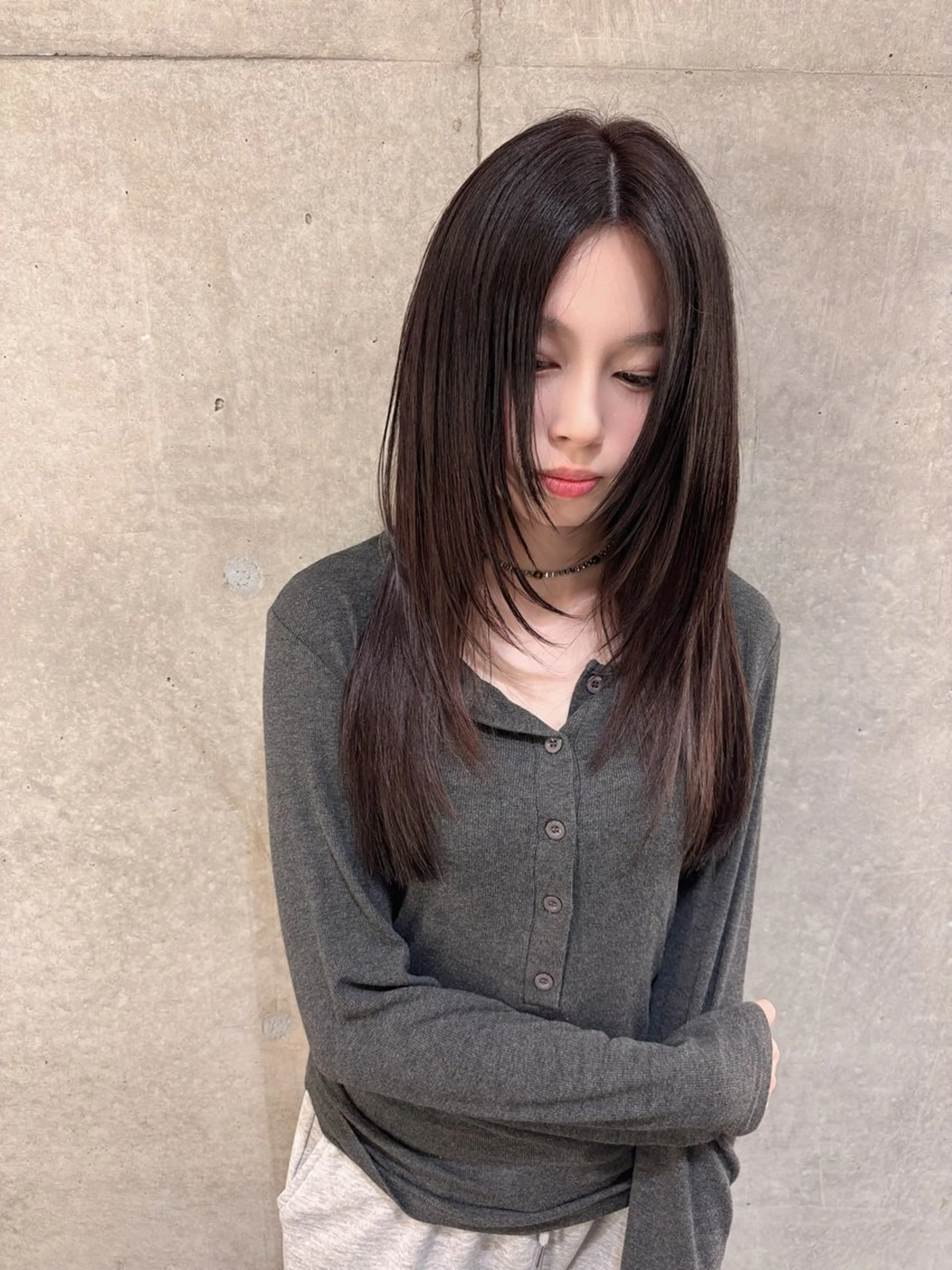 似合わせカット＋カラーの写真