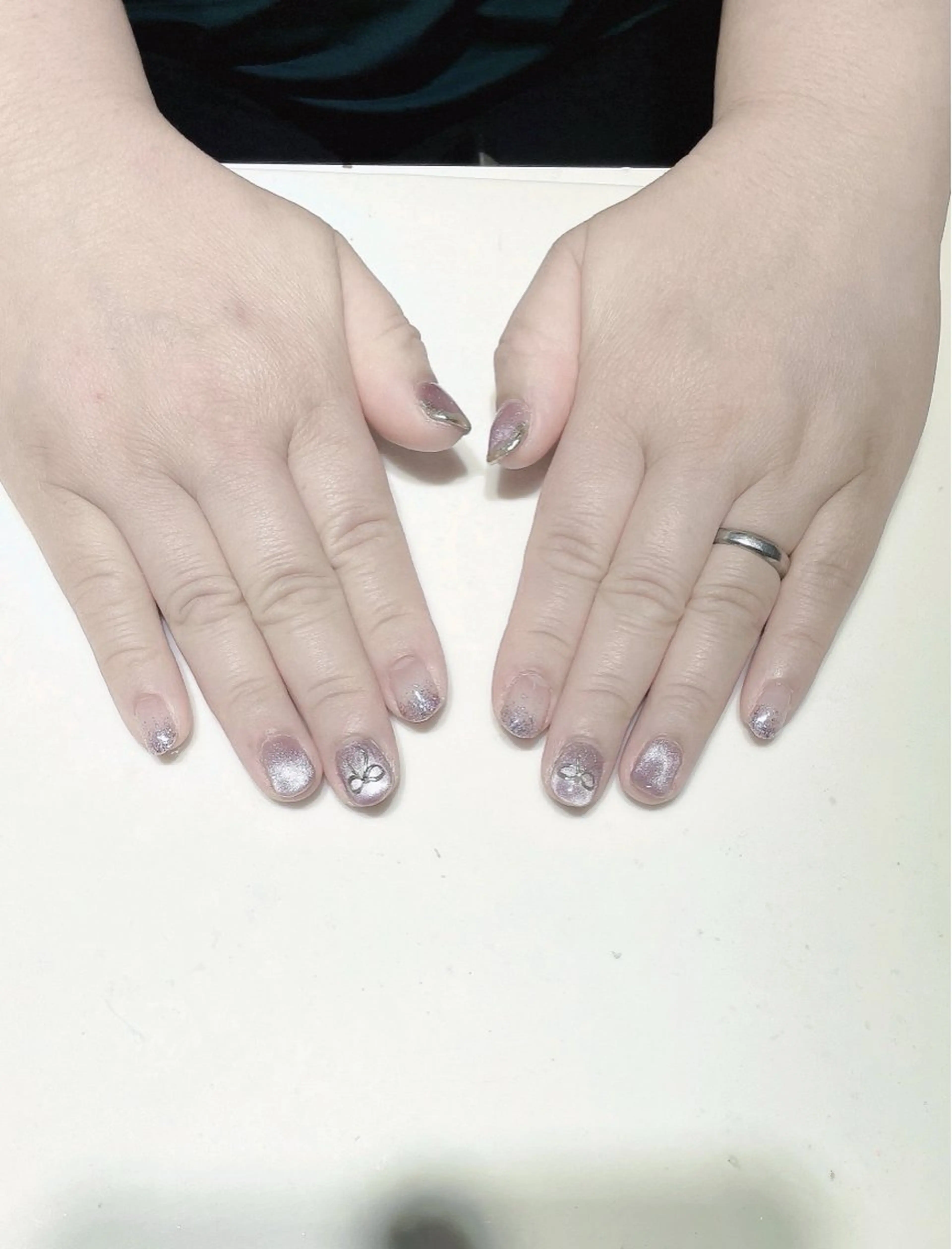 ネイル マグネットネイル pationail 大北のネイルデザイン