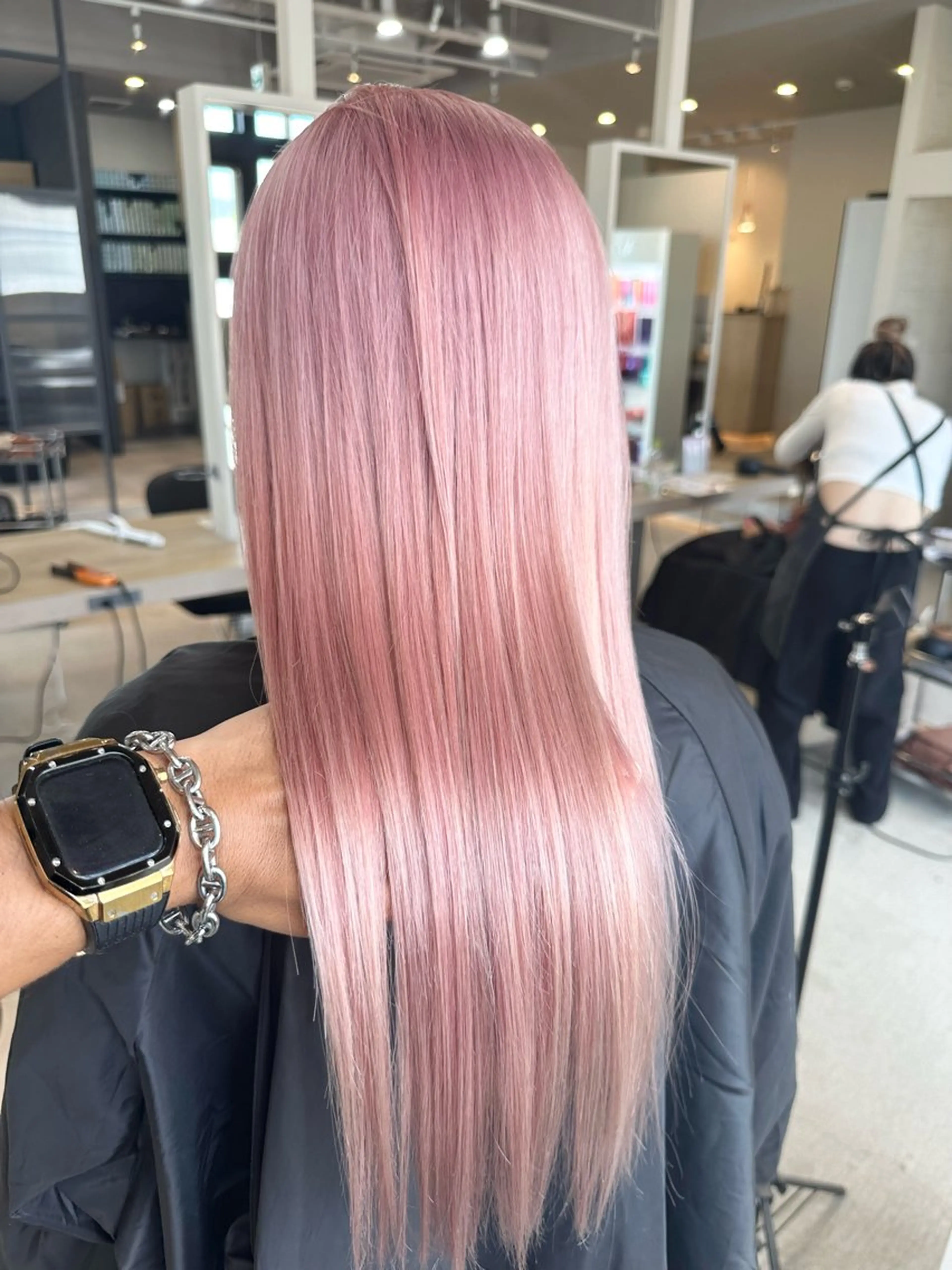 ロング カラー ヘアカラー トリートメント 井上 一平のヘアスタイル