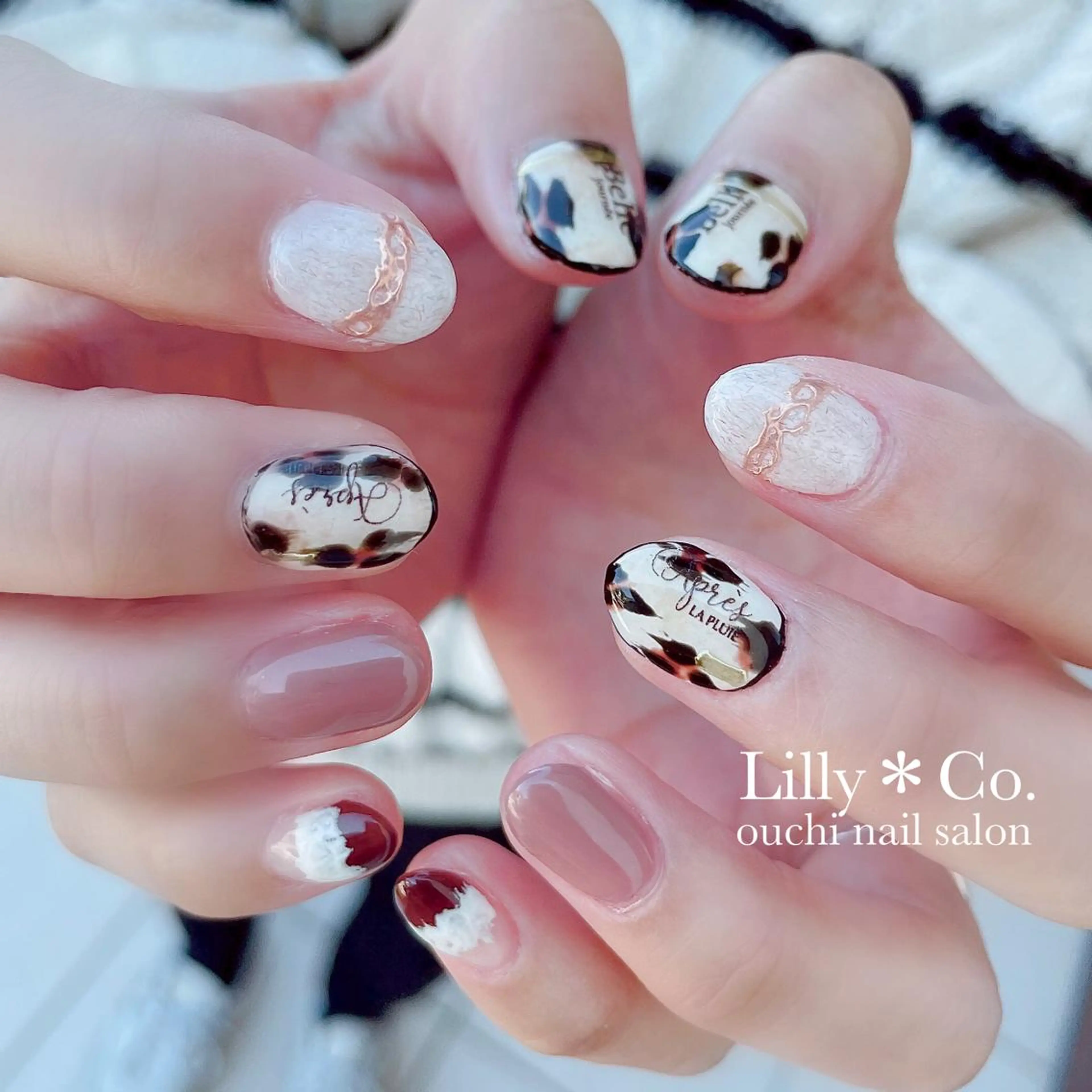 ネイル ハンドネイル ハンドケア Lilly Co.のネイルデザイン