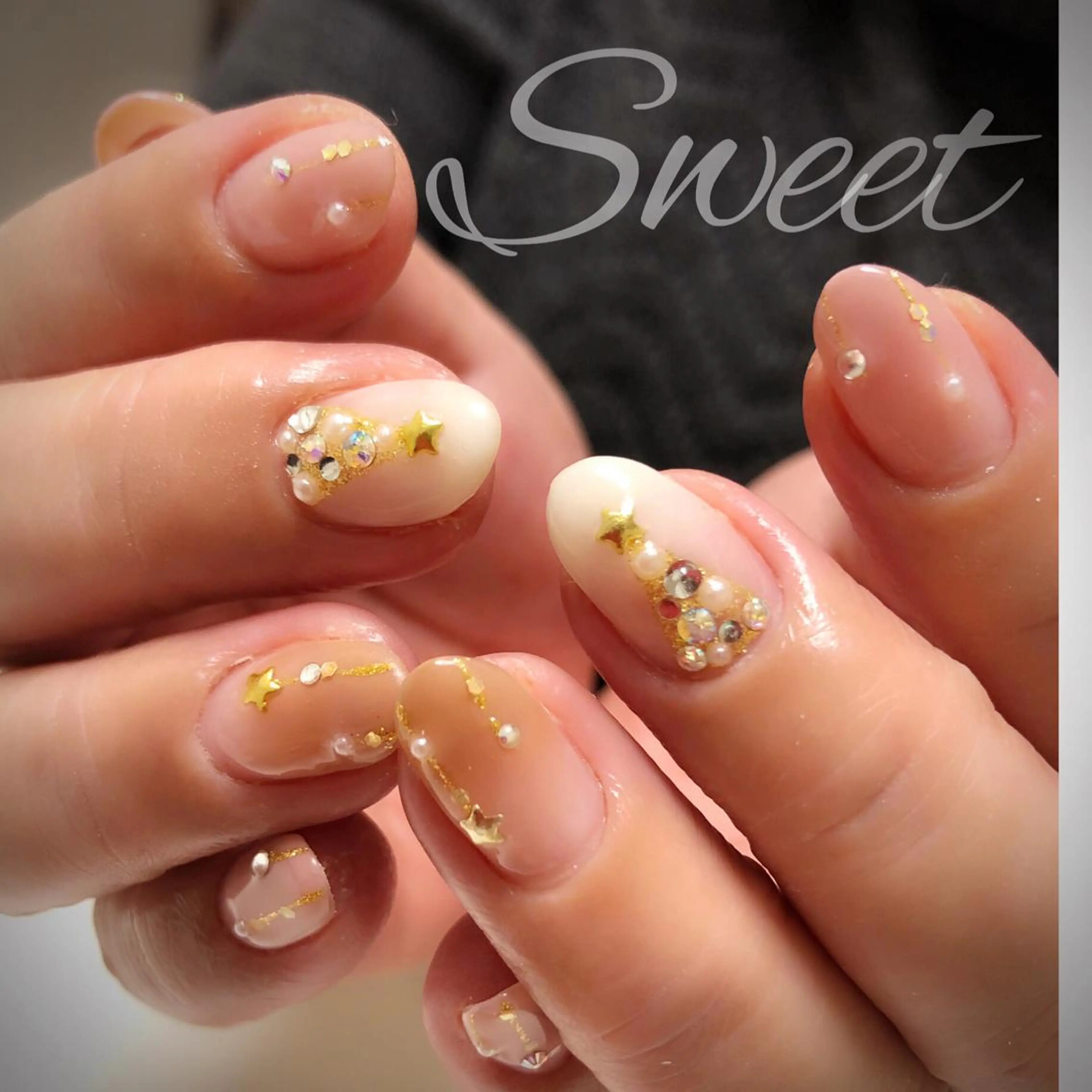 ネイル sweet 仲野陽子のネイルデザイン