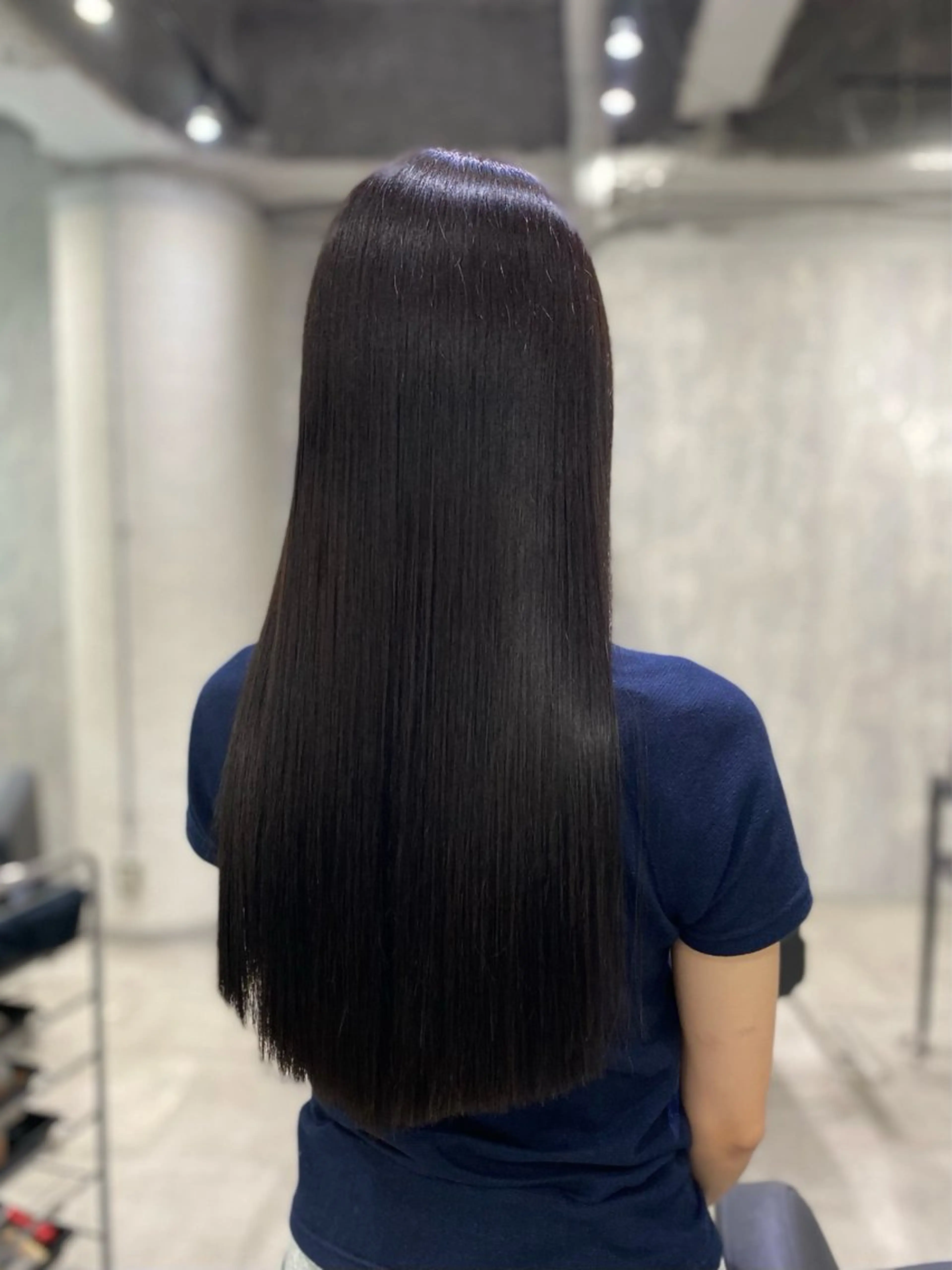 ロング カラー 透明感カラー グレージュ カット ヘアカラー トリートメント shiori/透明感 /顔周り/髪質改善のヘアスタイル