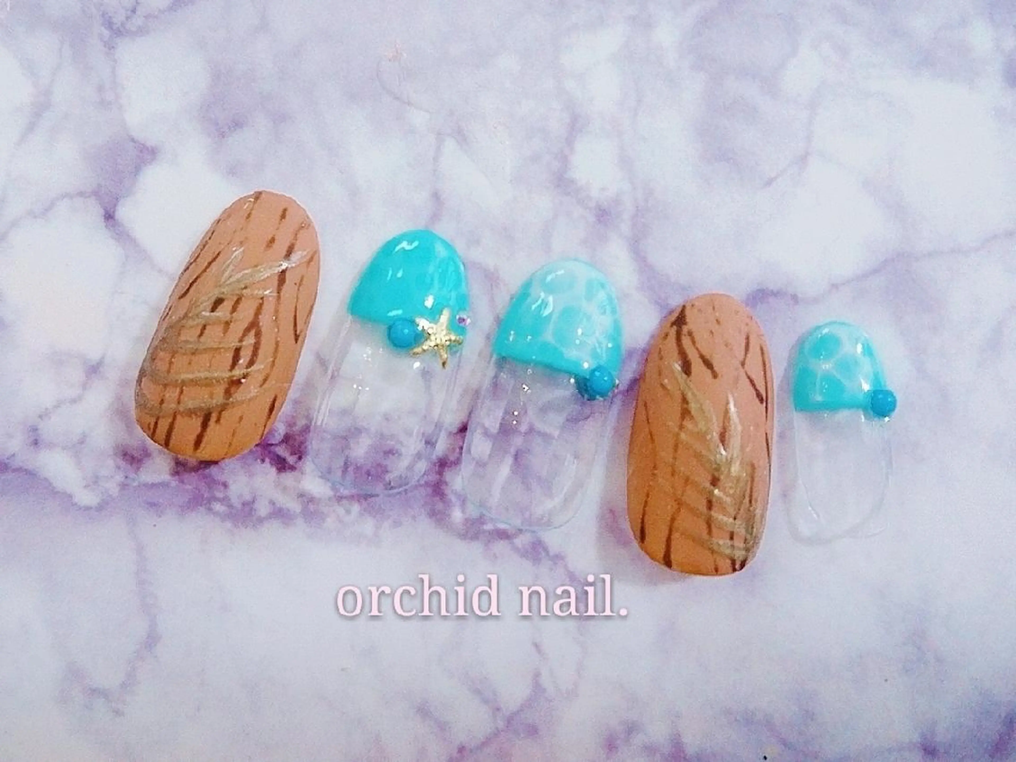 ネイル orchid ♡オーキッドのネイルデザイン