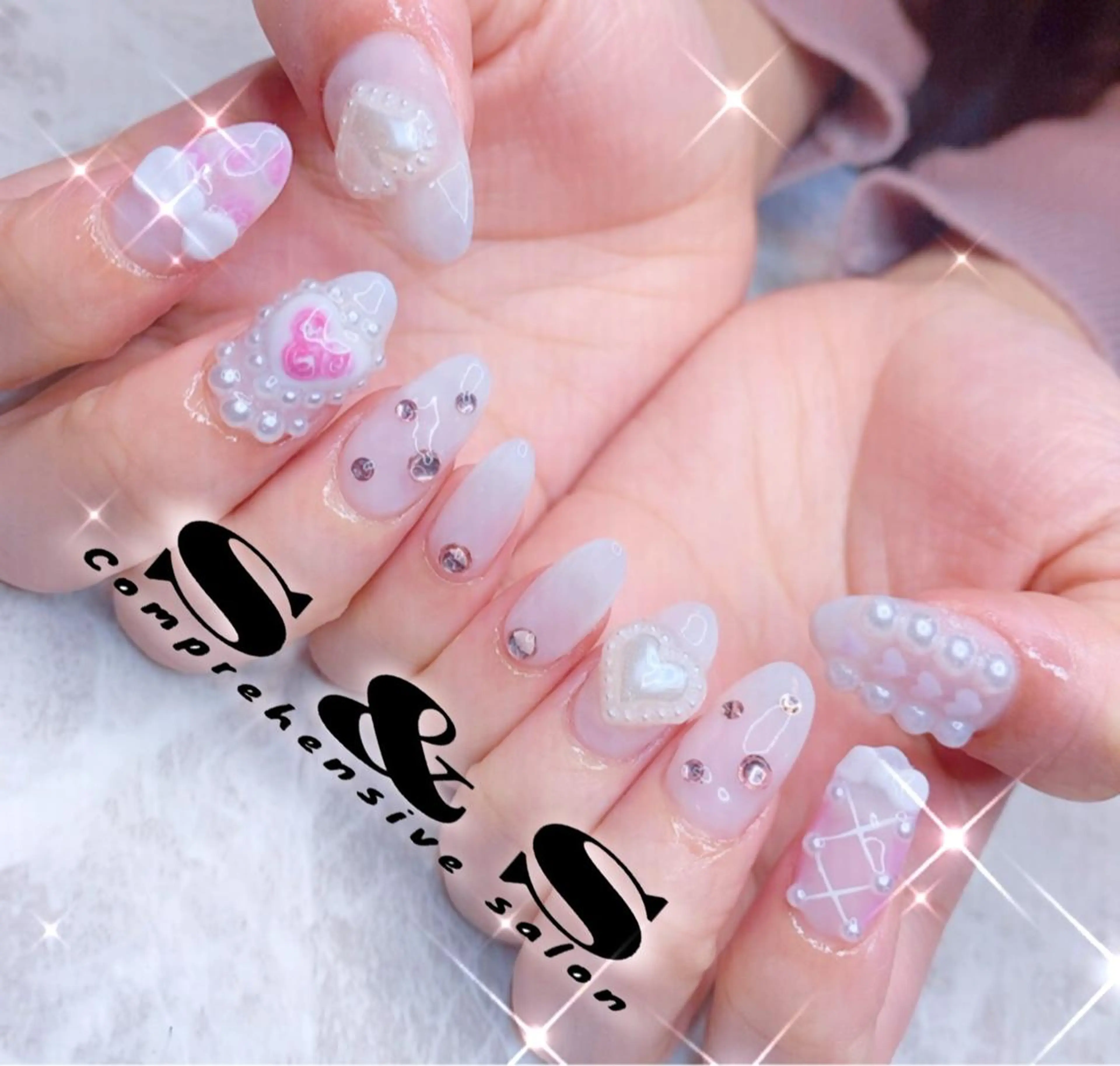 ネイル アートネイル 長さ出し メンズネイル 持ち込み スカルプネイル S&S 村田小百合のネイルデザイン