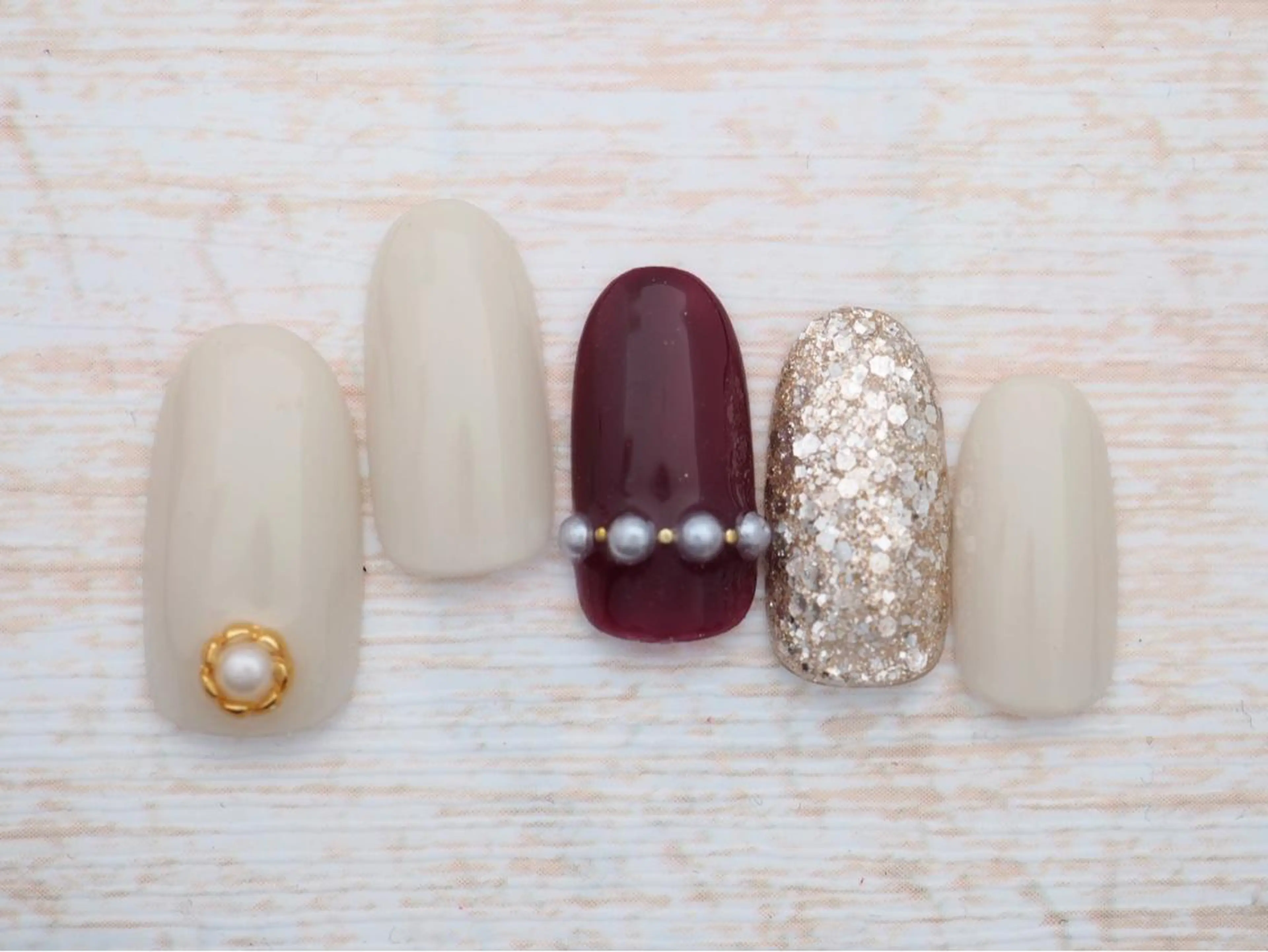 ネイル トップネイリスト Ribbon立川店のネイルデザイン