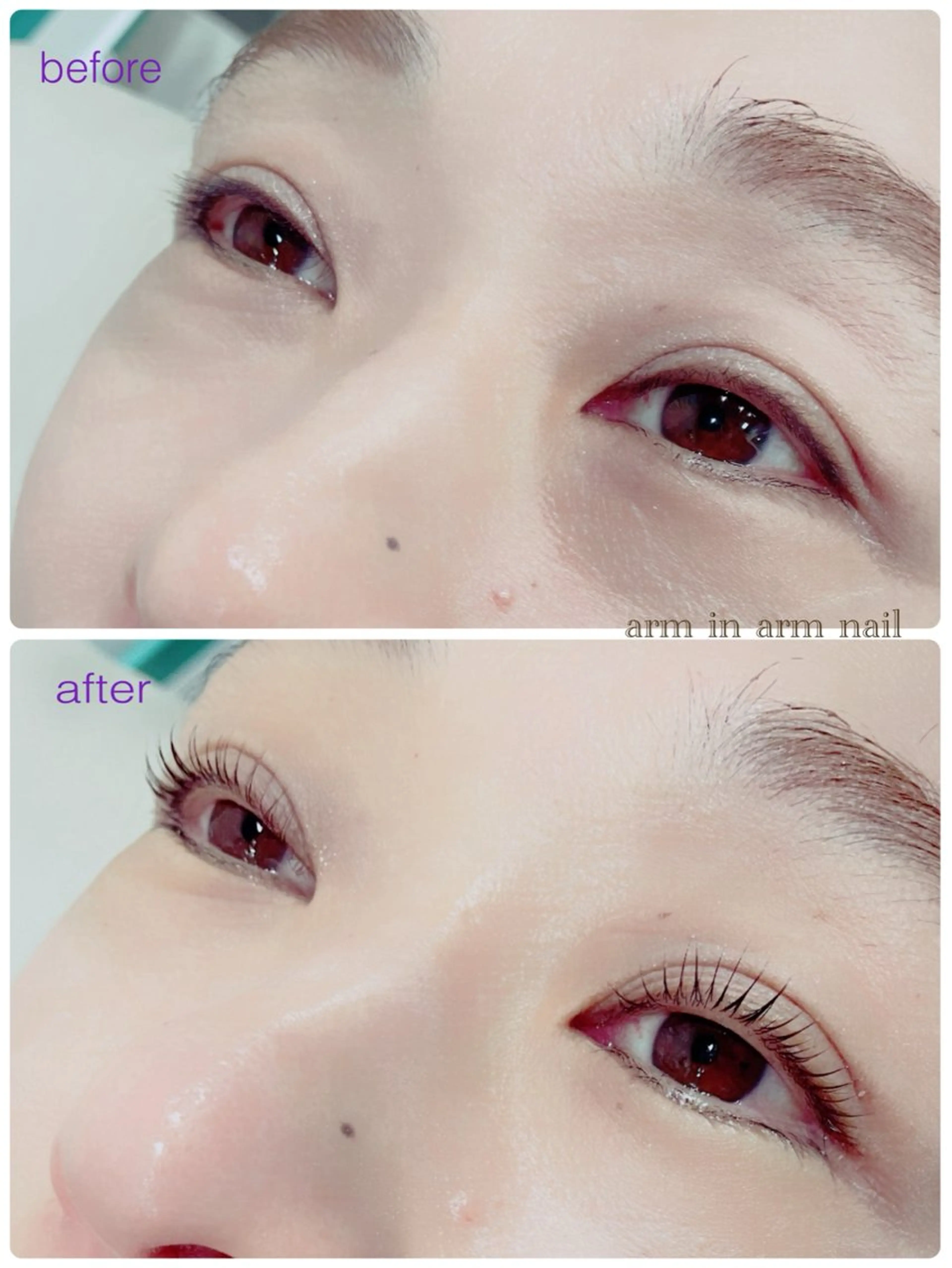 マツエク・マツパ arm in arm ︎✿Yamamotoのマツエク・マツパデザイン