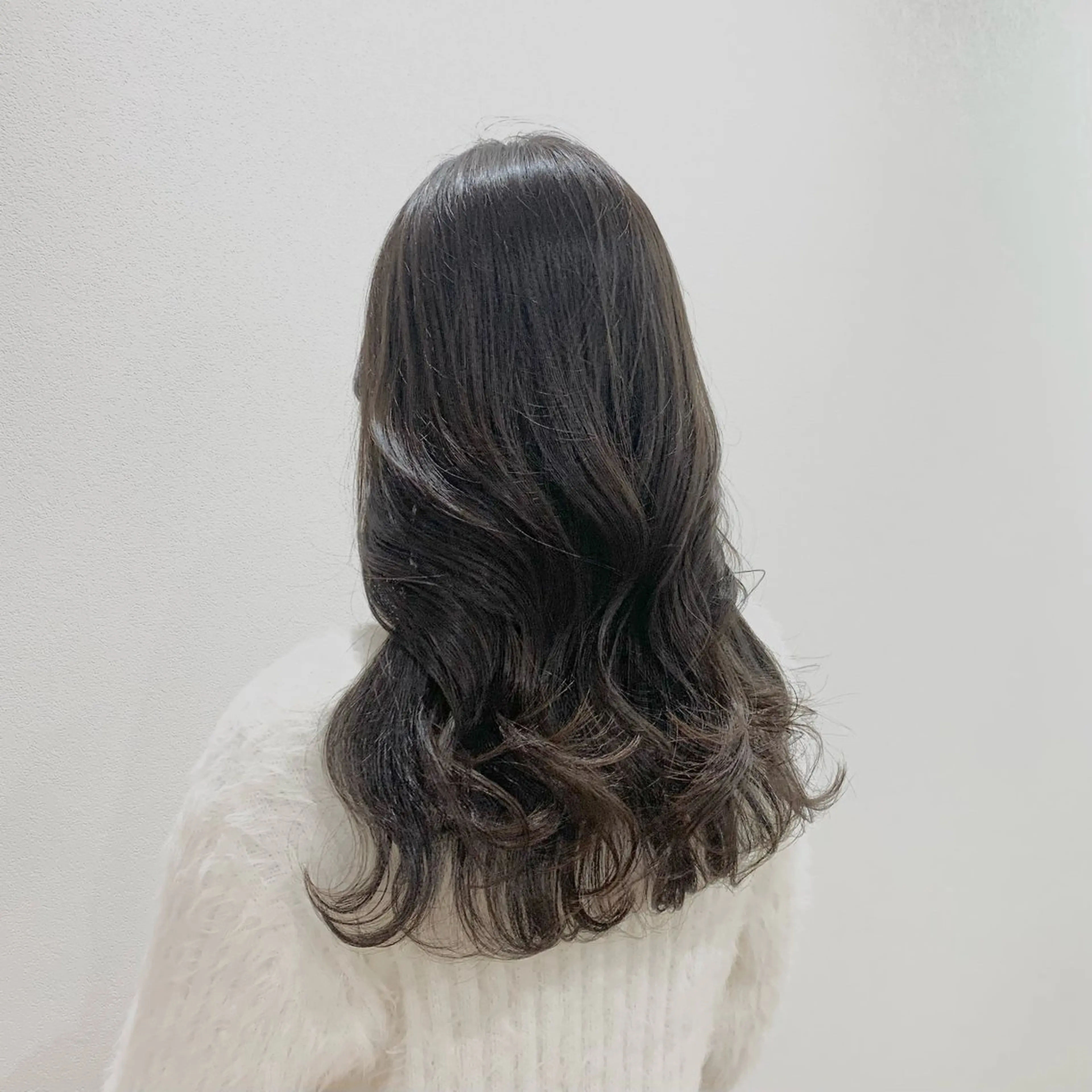 ロング カラー ヘアアレンジ キヨミ 韓国レイヤーカットのヘアスタイル