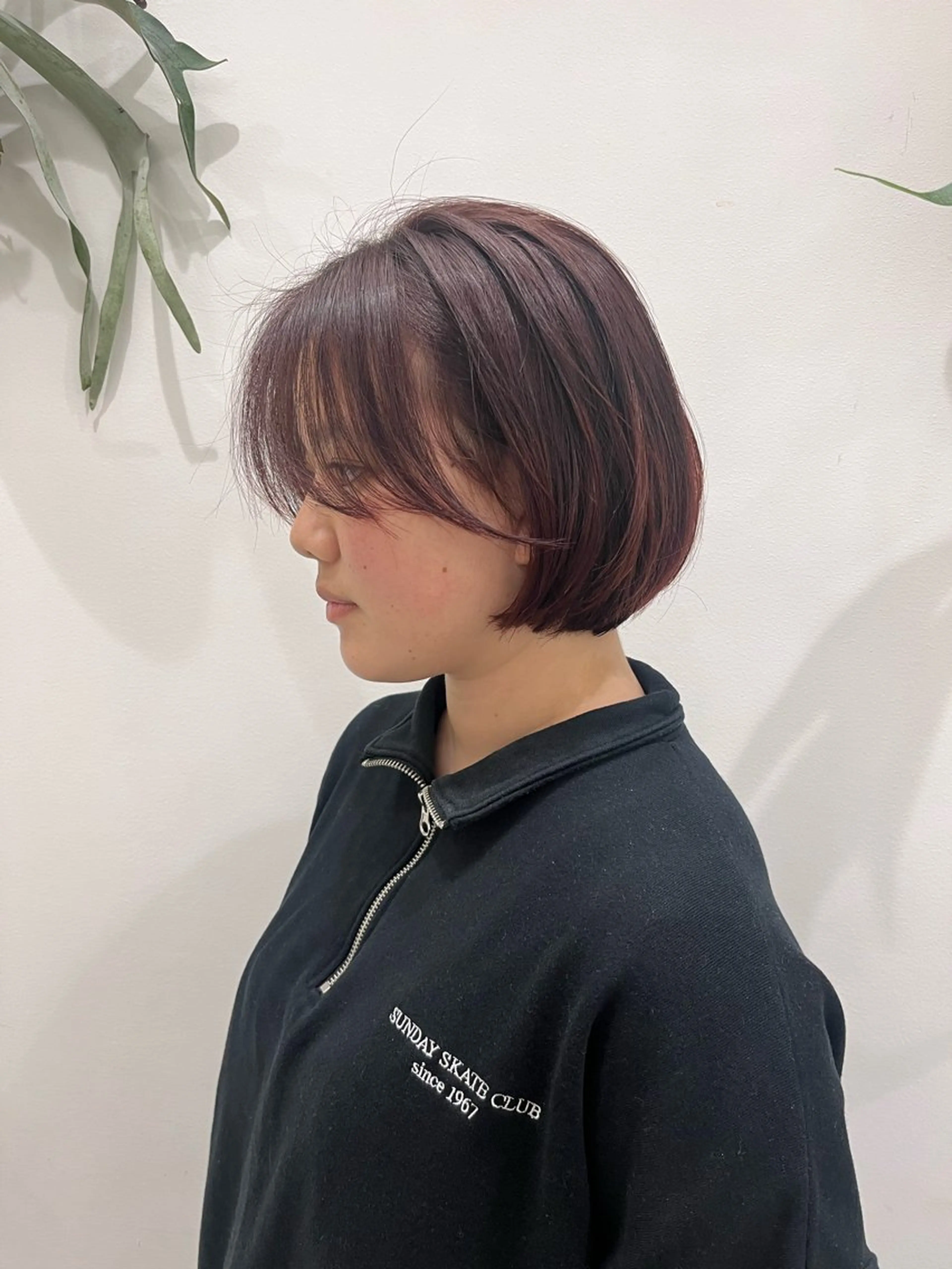 カラー 榊 桜のヘアスタイル