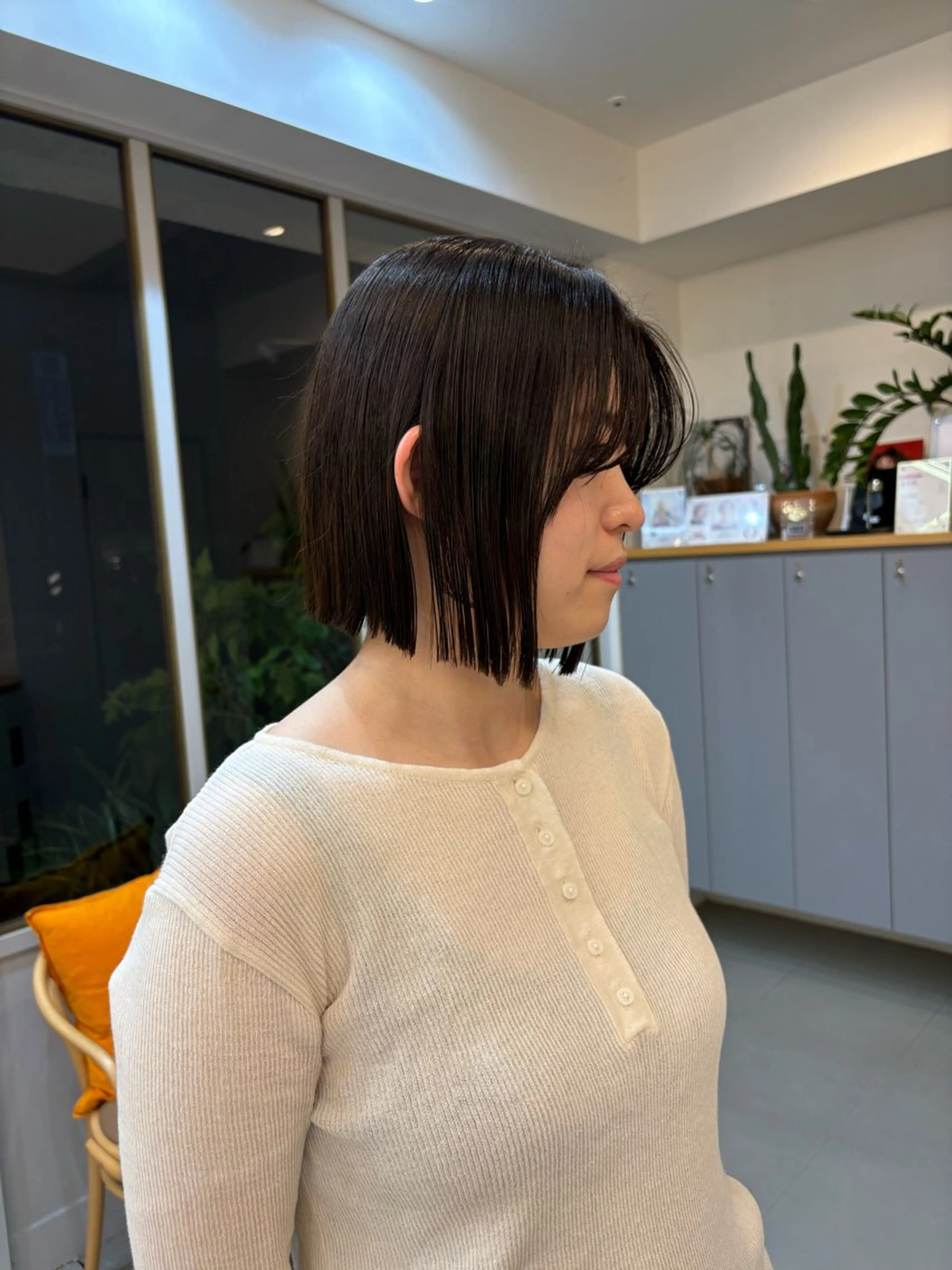 カット ヘアカラー en-te:am所属・en-te:am 井上茉保のヘアスタイル