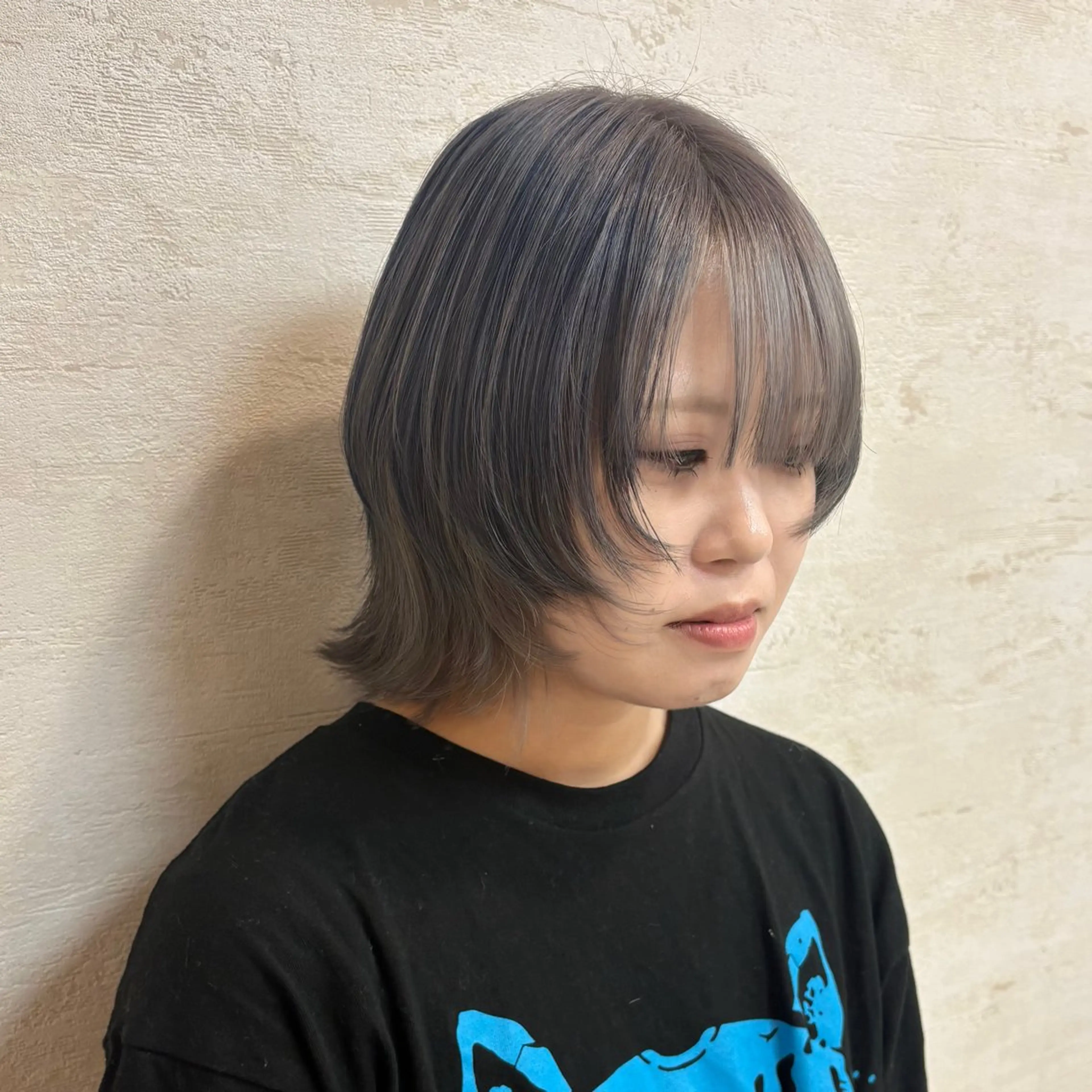 ミディアム カラー ヘアカラー トリートメント ゆい/メンズカット /レイヤーカットのヘアスタイル