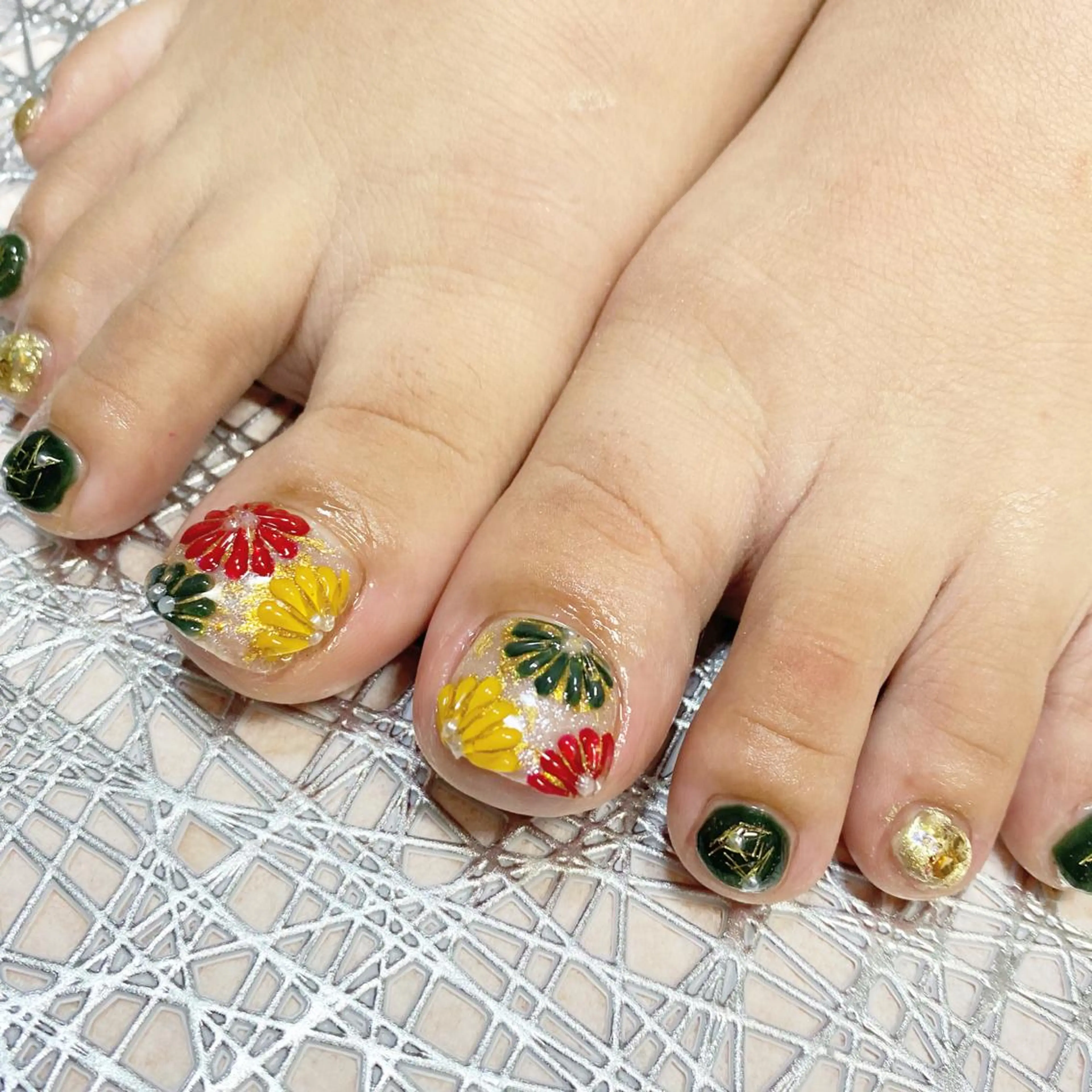 ネイル フットネイル Nailsalon WAO!!!のネイルデザイン