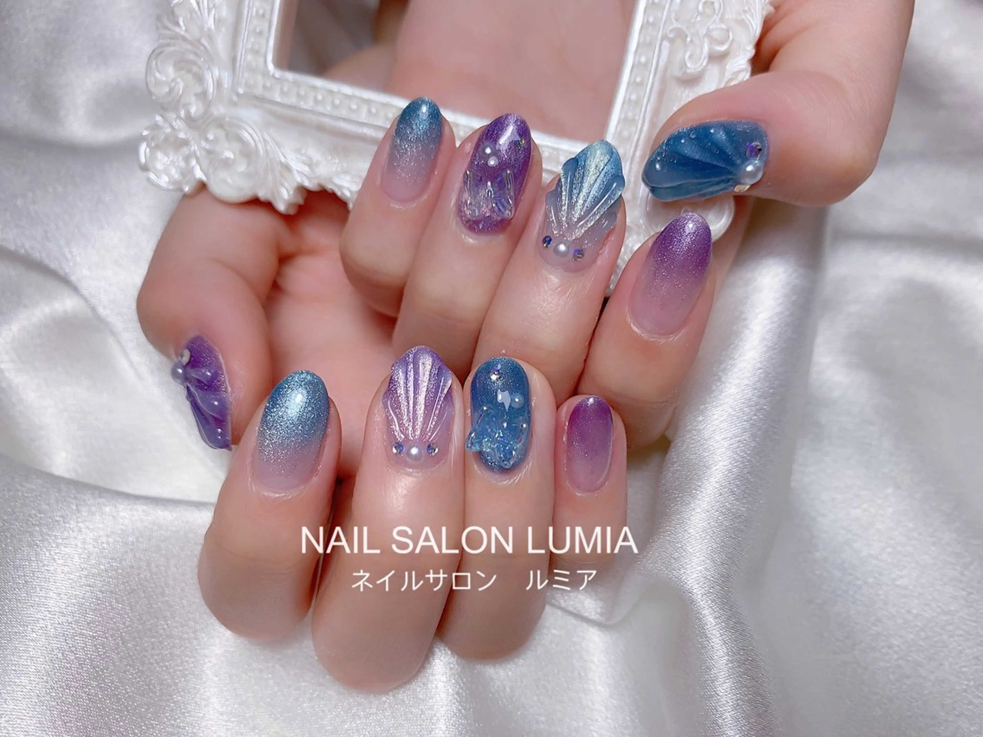 ネイル ハンドネイル ネイルサロン ルミア Lumia 店長のネイルデザイン