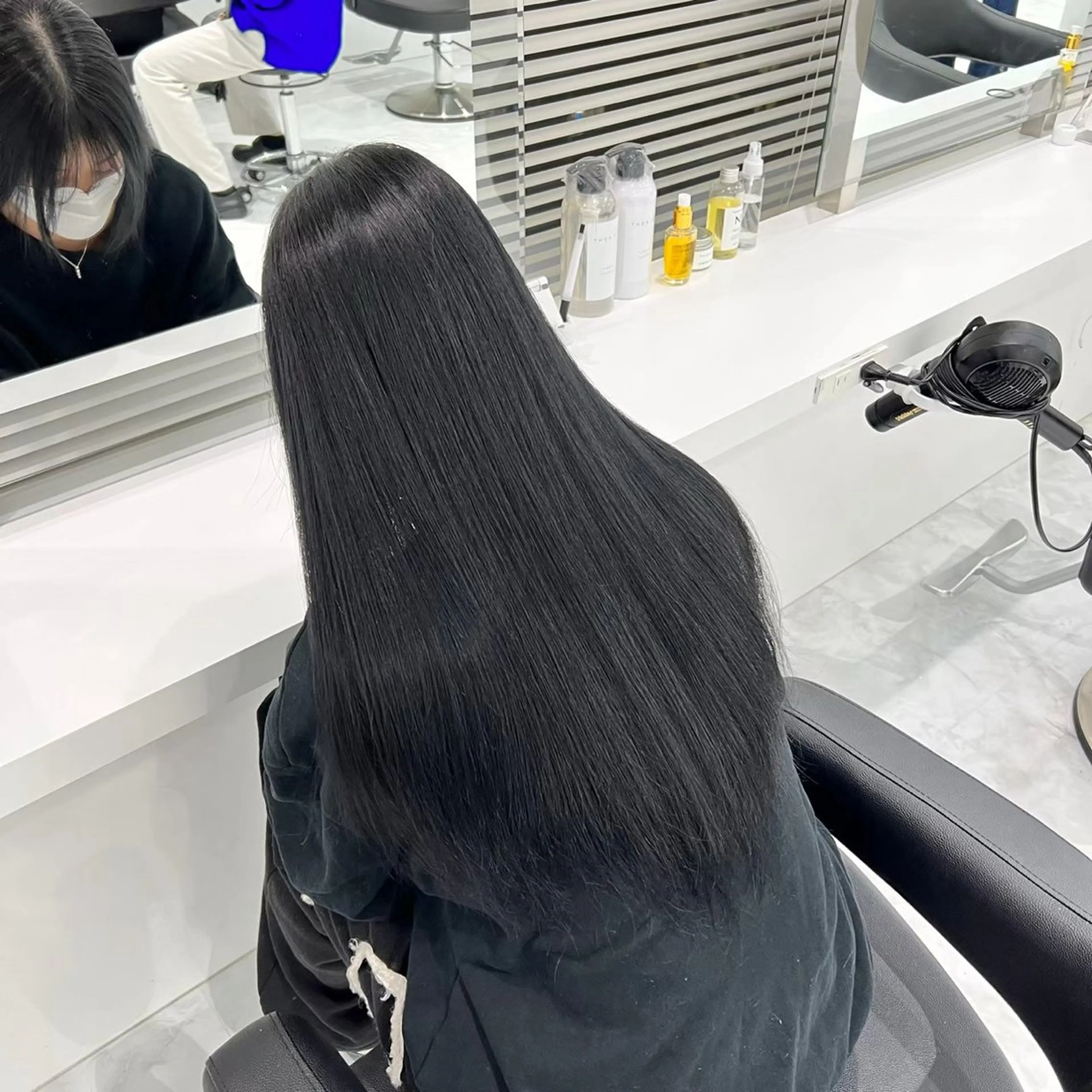 ロング カラー ヘアアレンジ ブリーチ ブリーチなしカラー 髪質改善 🫧原宿艶ワンカラー /ダブルカラー🫧のヘアスタイル