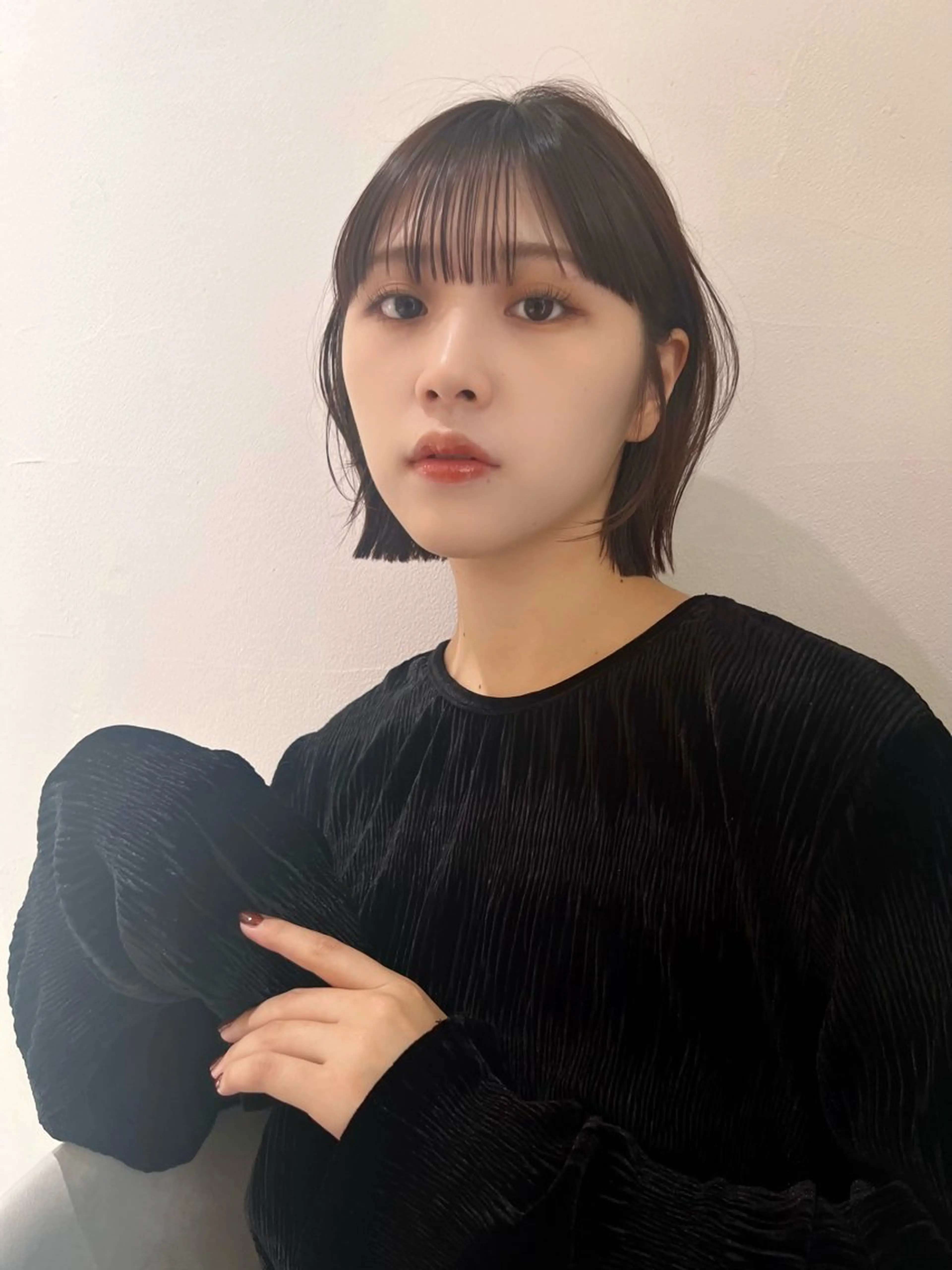 ミディアム カット ヘアカラー 大宮/ボブ/縮毛矯正 大瀧菜月のヘアスタイル