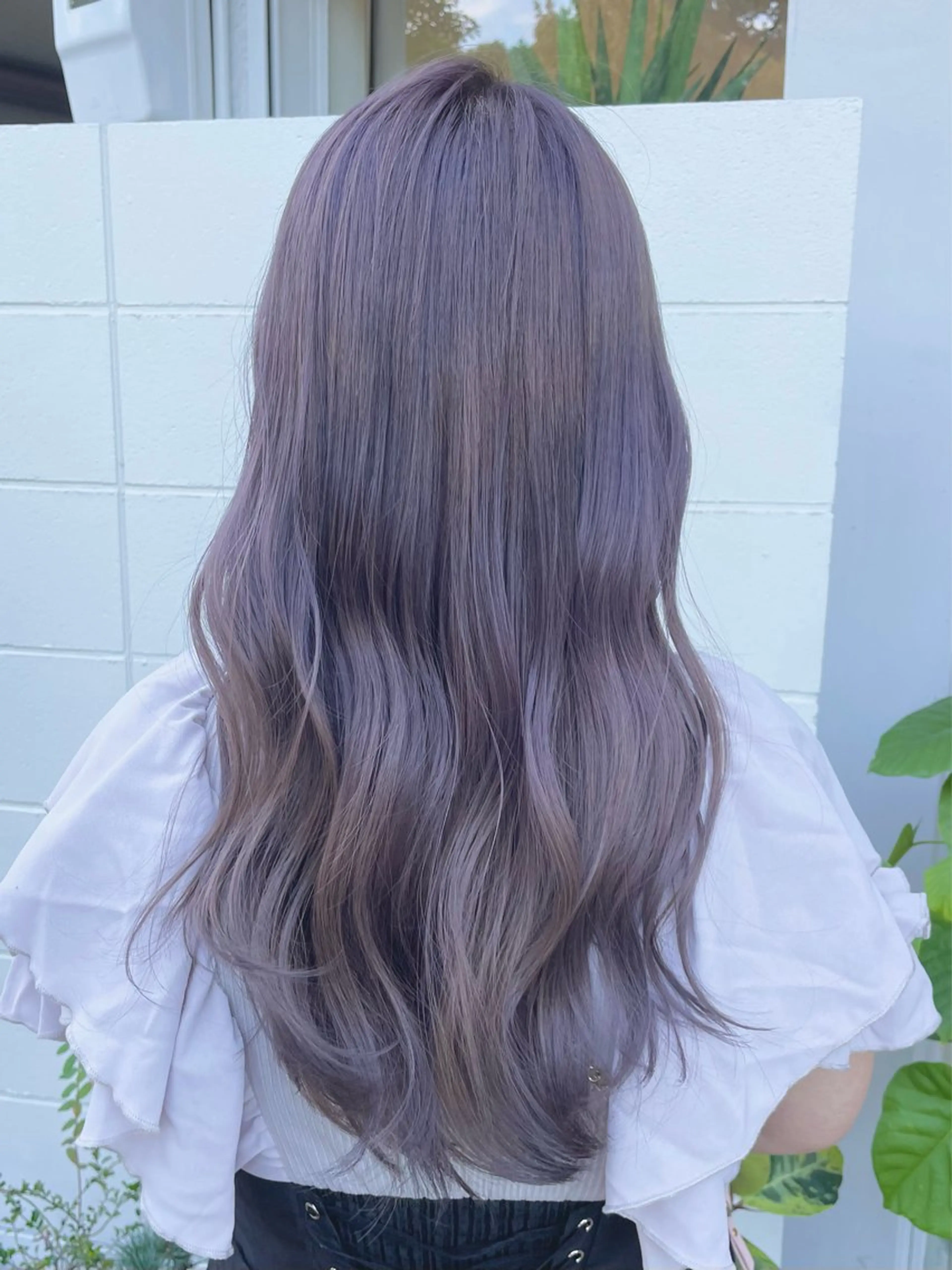 ロング カット ヘアカラー yukii しまむら のぞみのヘアスタイル