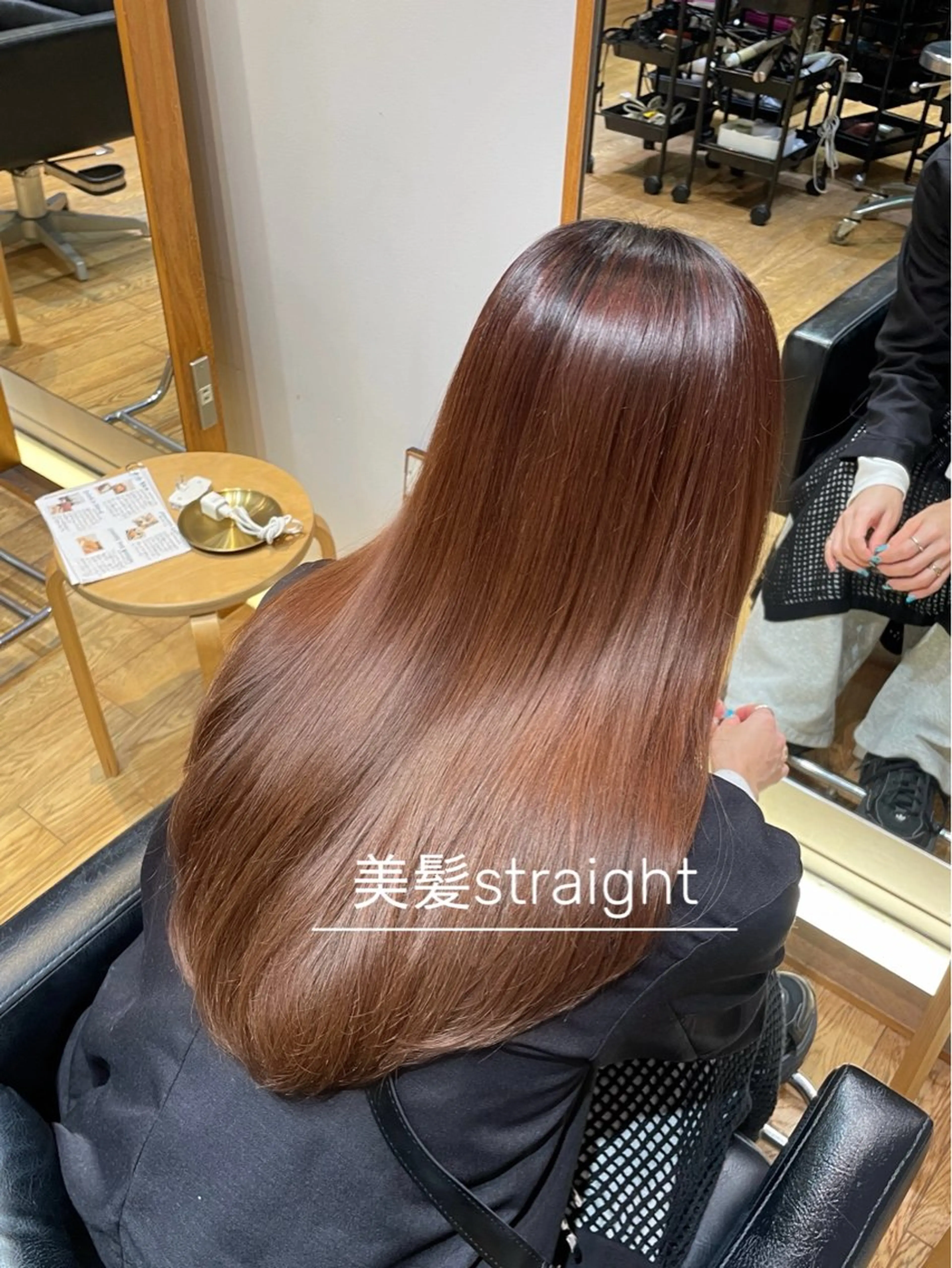 ロング パーマ 縮毛矯正 縮毛矯正 縮毛矯正/レイヤー /ひかるのヘアスタイル