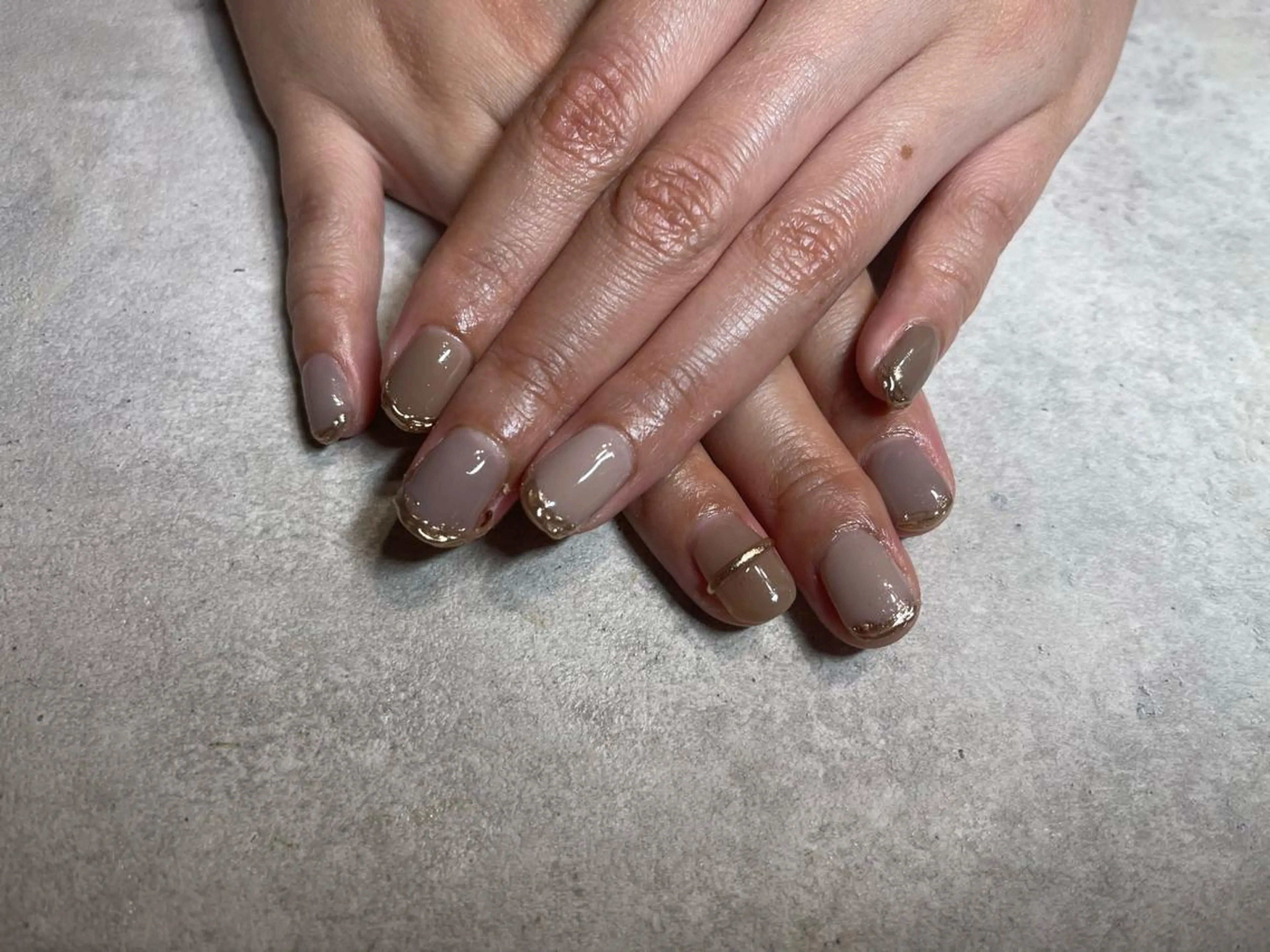 ネイル ゴールド eub. kanamoriのネイルデザイン