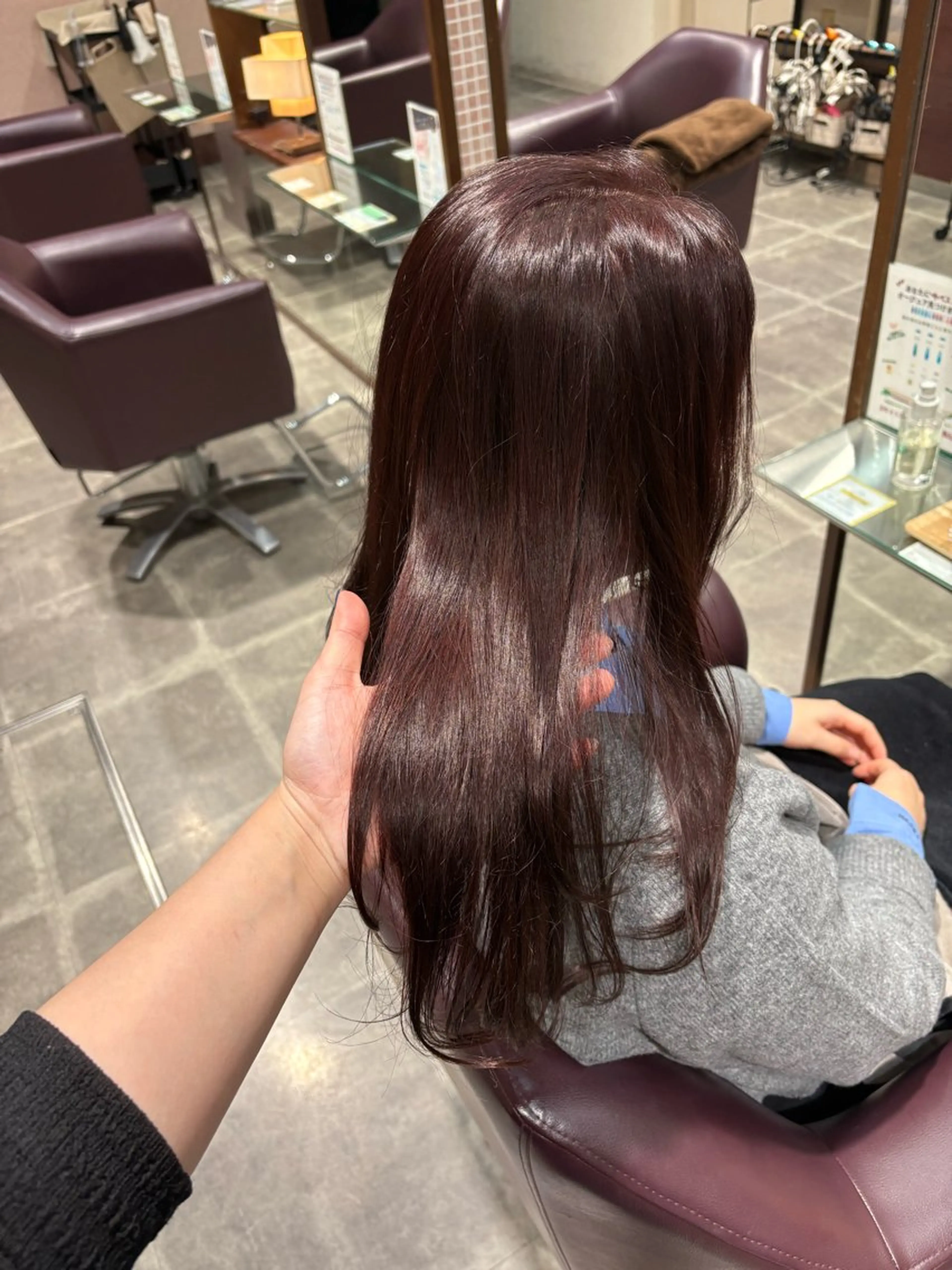 カラー カット ヘアカラー LaBless あべのキューズモール所属・ヘアセット/艶カラー /まつげパーマ/りおのヘアスタイル