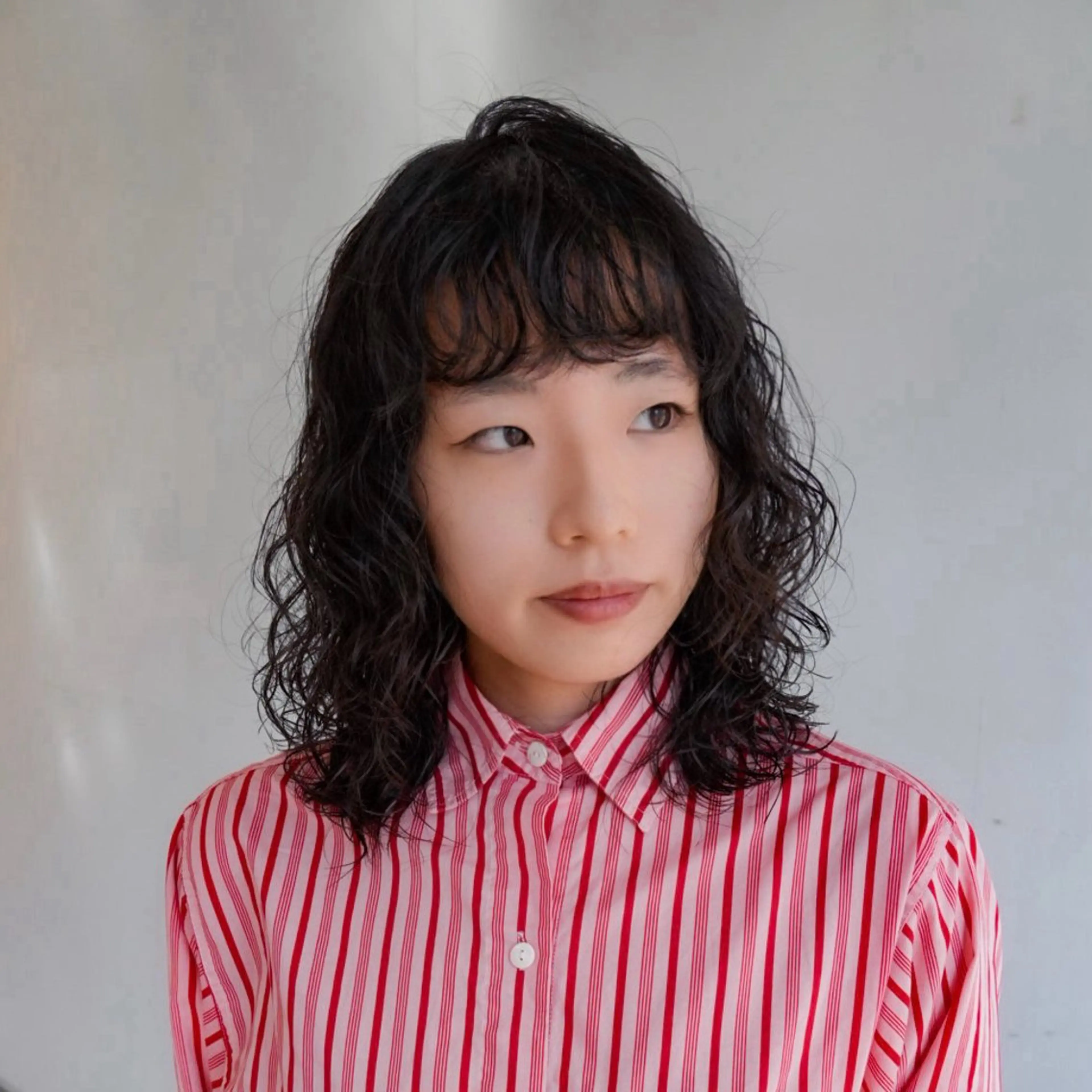 ミディアム パーマ ミディアムパーマ レイヤーカット カット パーマ トリートメント quon RYUYA /レイヤー✂️のその他イメージ