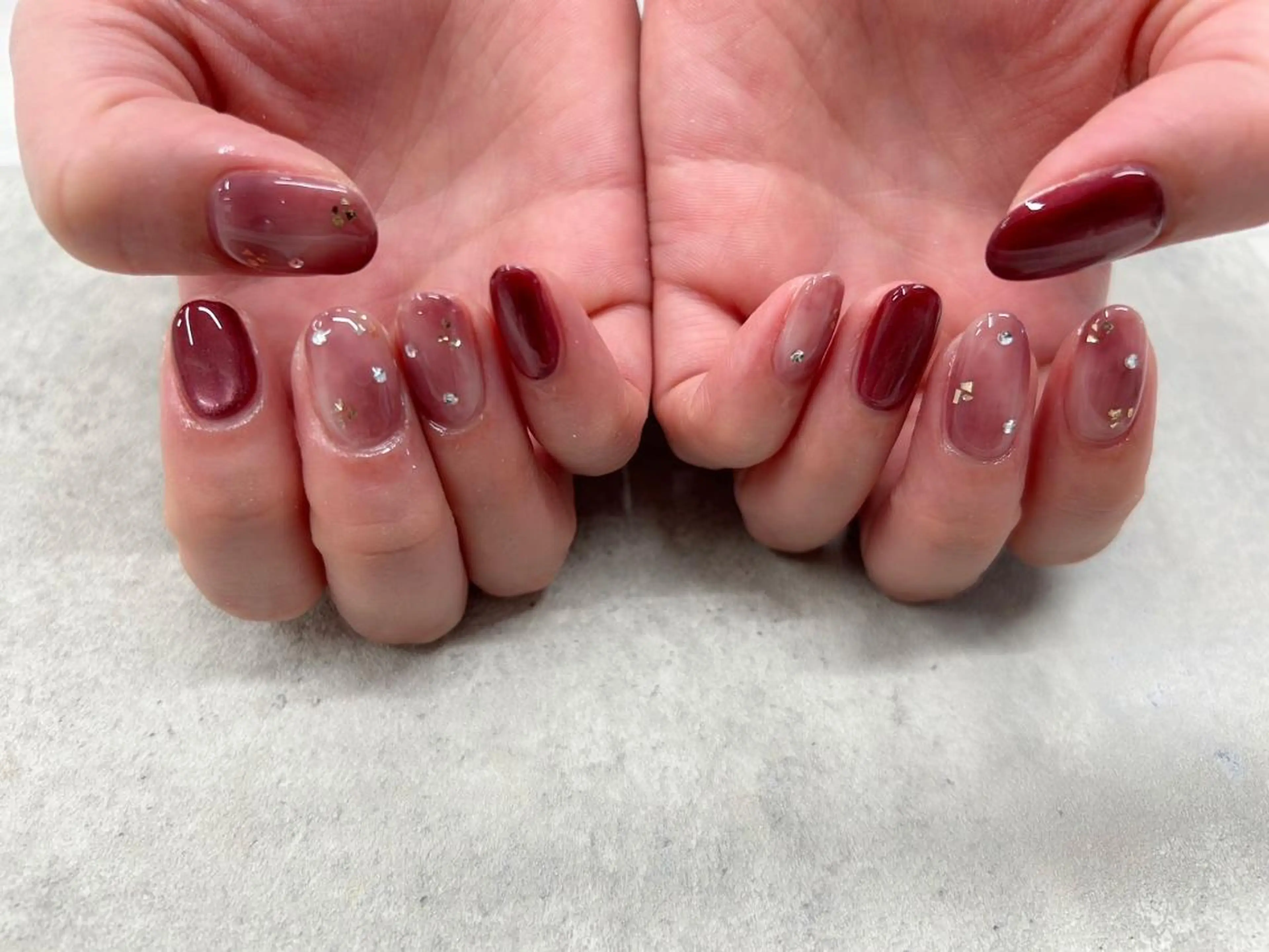 ネイル 持ち込み ハンドネイル ベターネイル 浅草橋のネイルデザイン